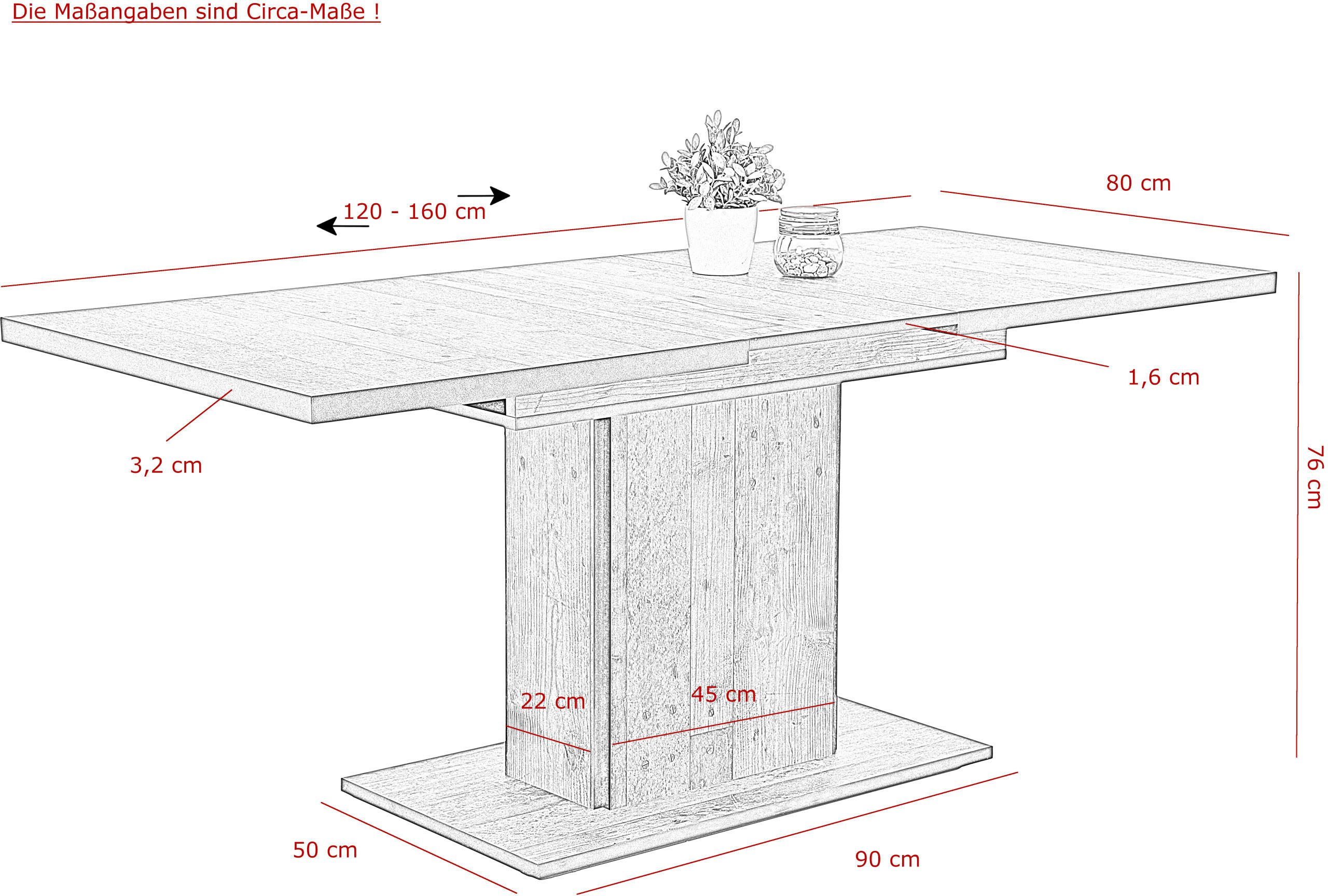 HELA Eethoek Luise I G (bank, stoelen, tafel) Comfortstoel met veren, bestseller tafelgroep, eetkamer (set, 4-delig)