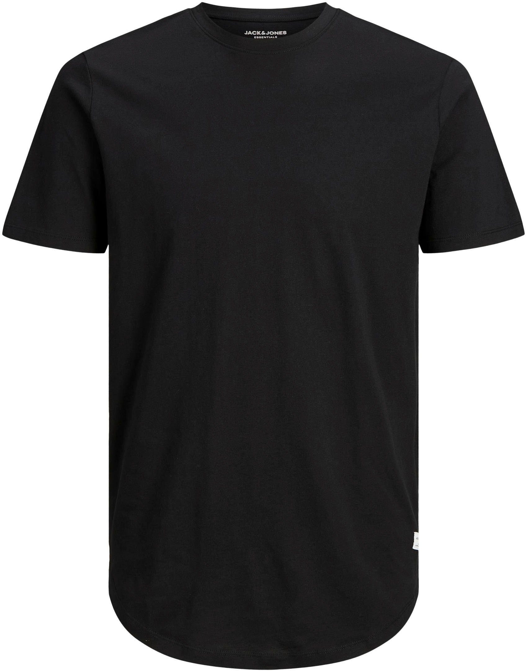 Jack & Jones T-shirt JJENOA TEE SS CREW NECK 5PK MP NOOS (5-delig, Set van 5)