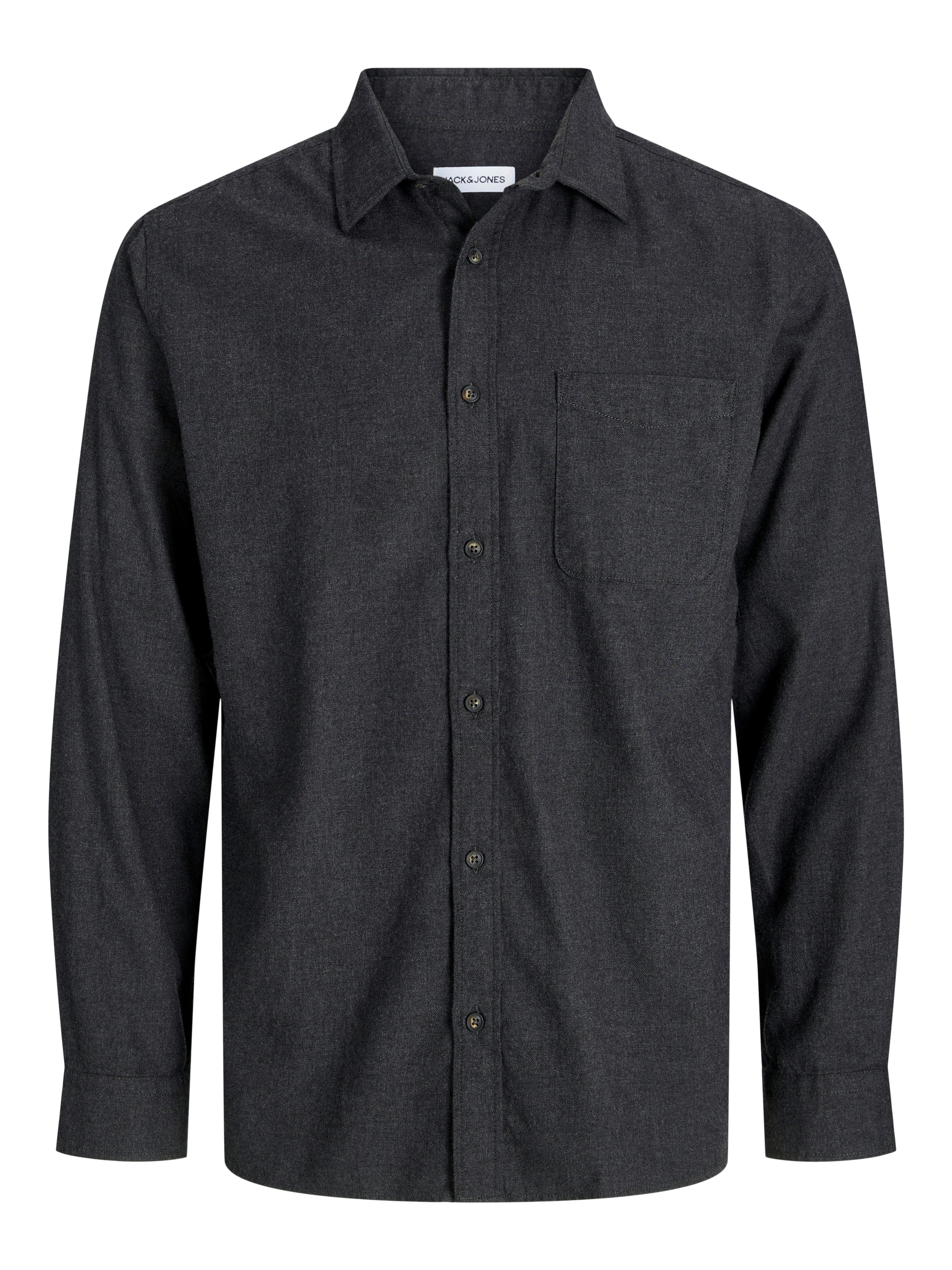 Jack & Jones PlusSize Overhemd met lange mouwen JJECLASSIC MELANGE SHIRT L/S SN PLS