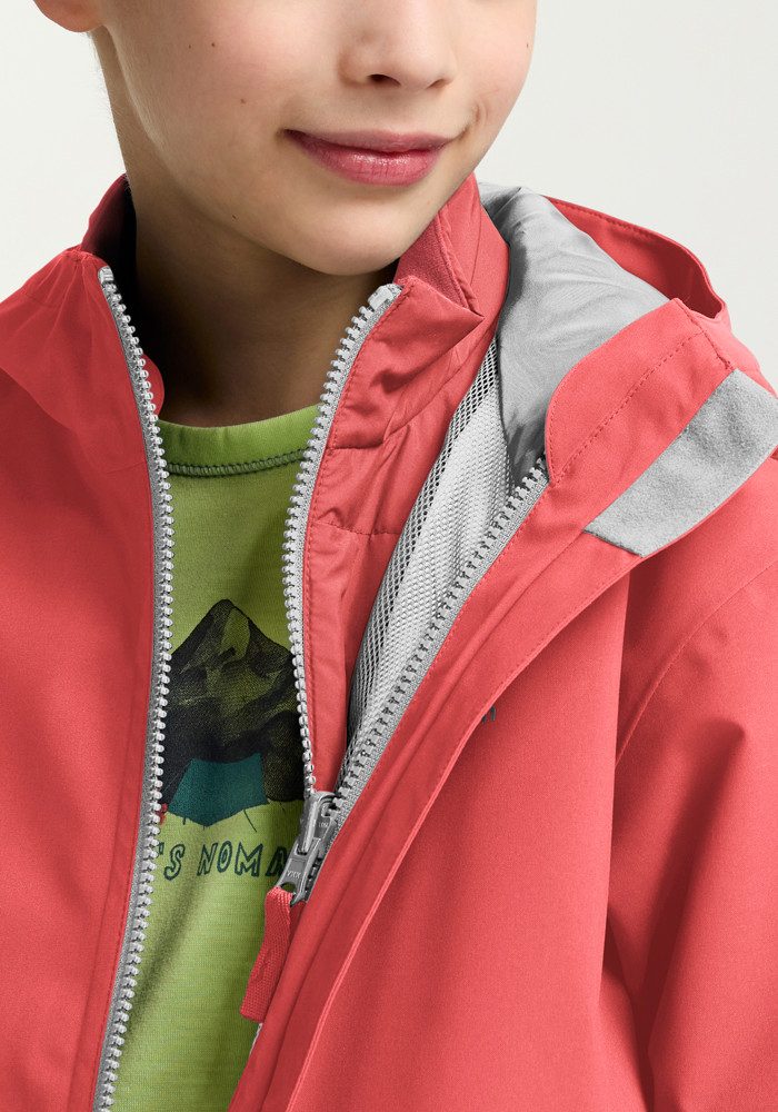 Jack Wolfskin Functioneel 3-in-1-jack HYBRID 3IN1 JACKET K