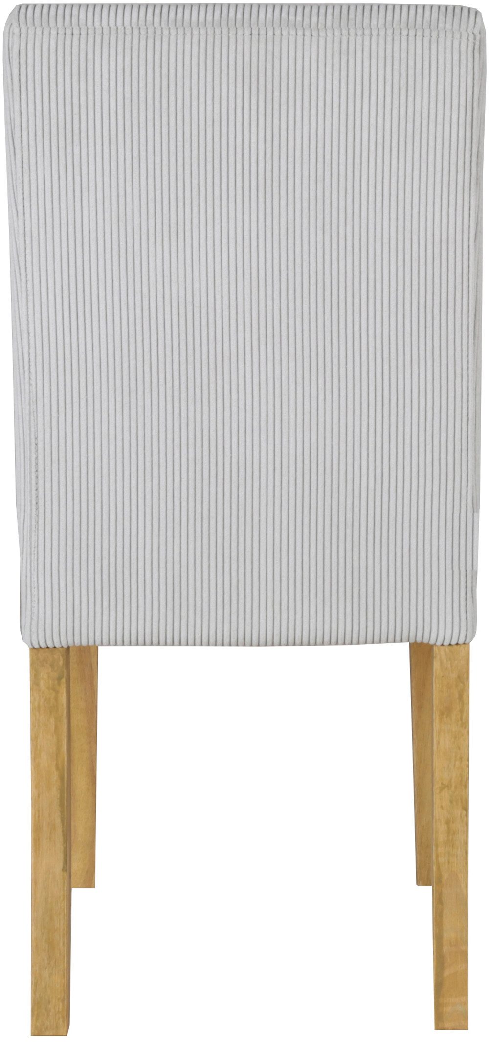 Home affaire Eetkamerstoel Winikon, TOPSELLER! Massief houten frame, moderne cordstof, comfortabel gepolsterd (set)
