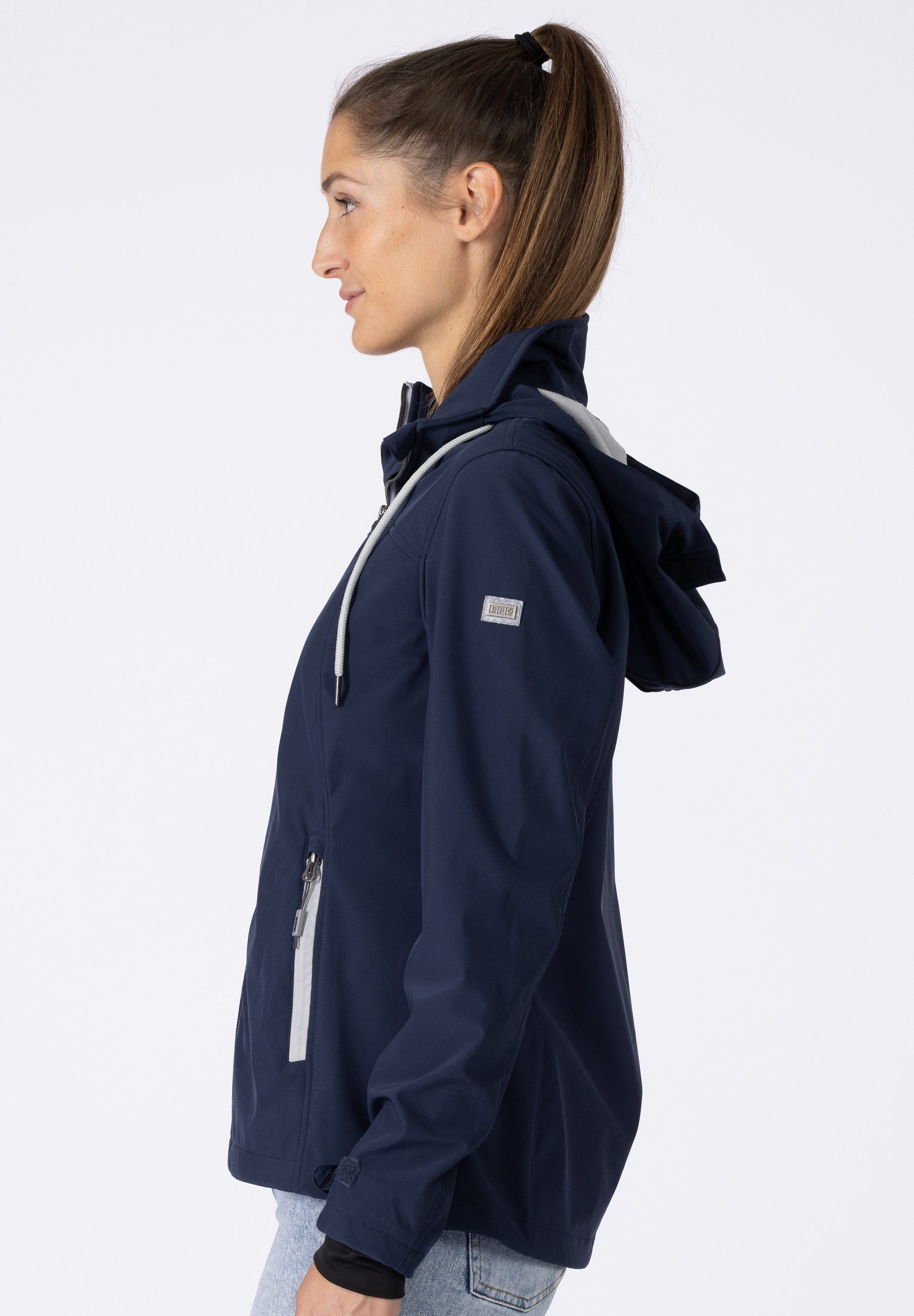 DEPROC Active Softshell-jack Dames softshelljack Sila