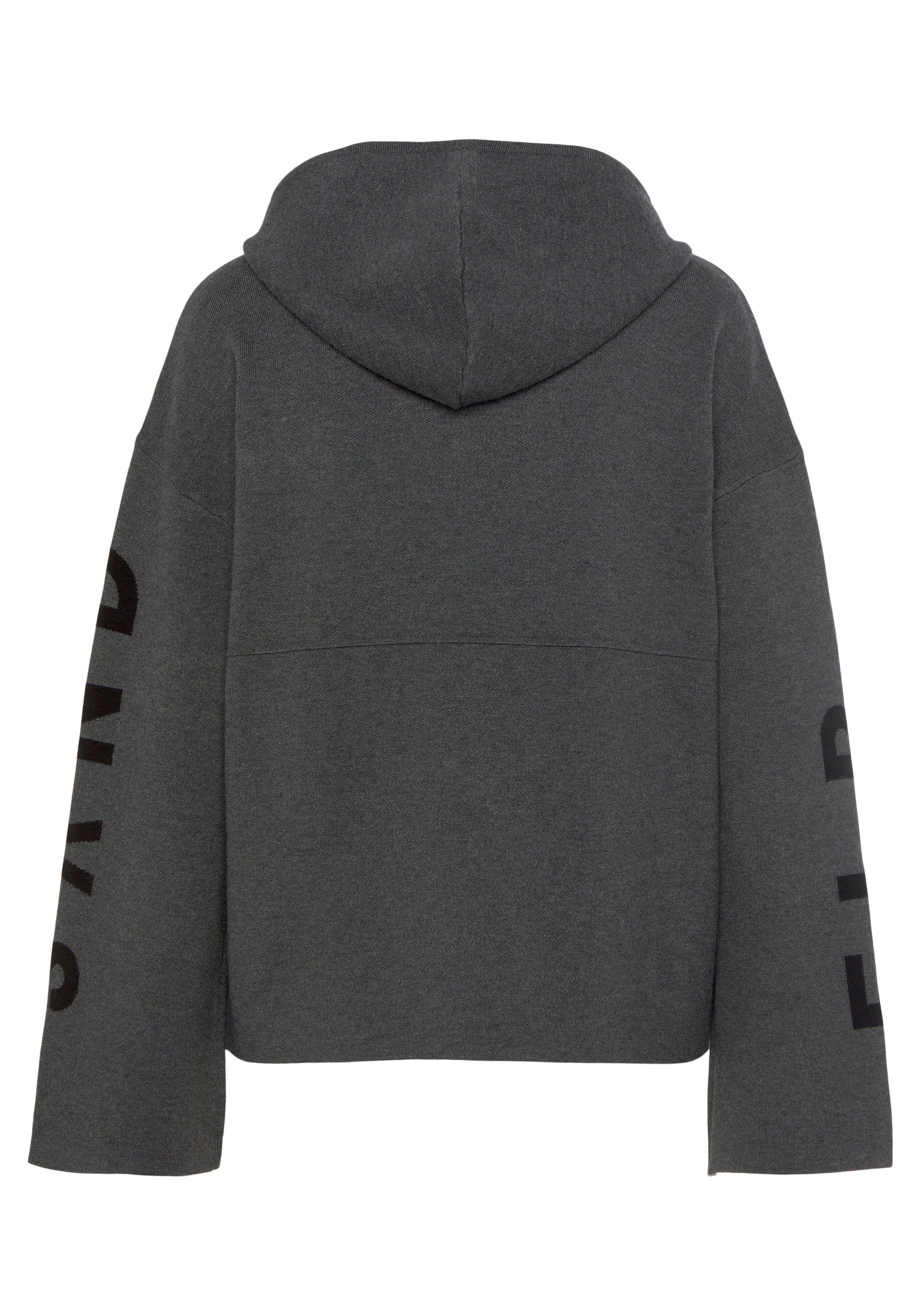 Elbsand Hoodie met geborduurd logo, loungewear