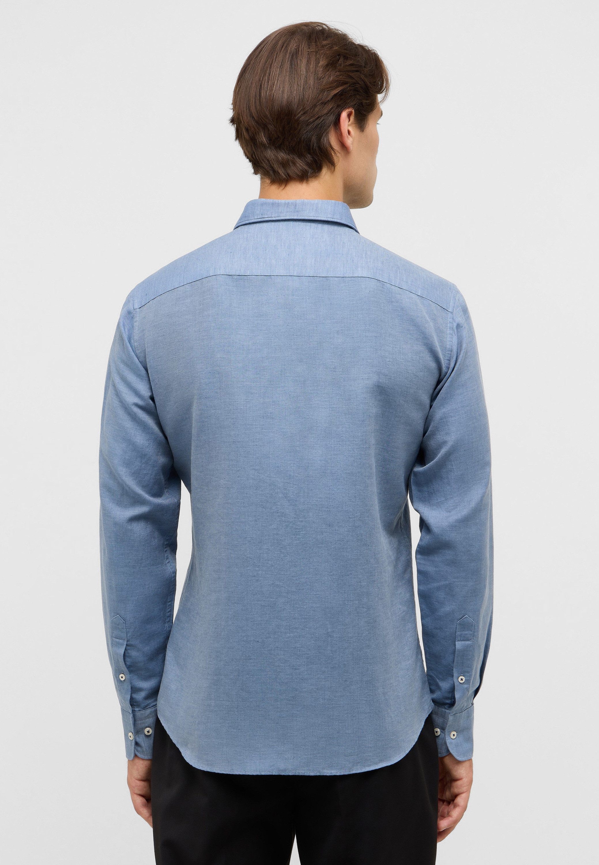 Eterna Overhemd met lange mouwen Slim fit EASY IRON (gemakkelijk te strijken)