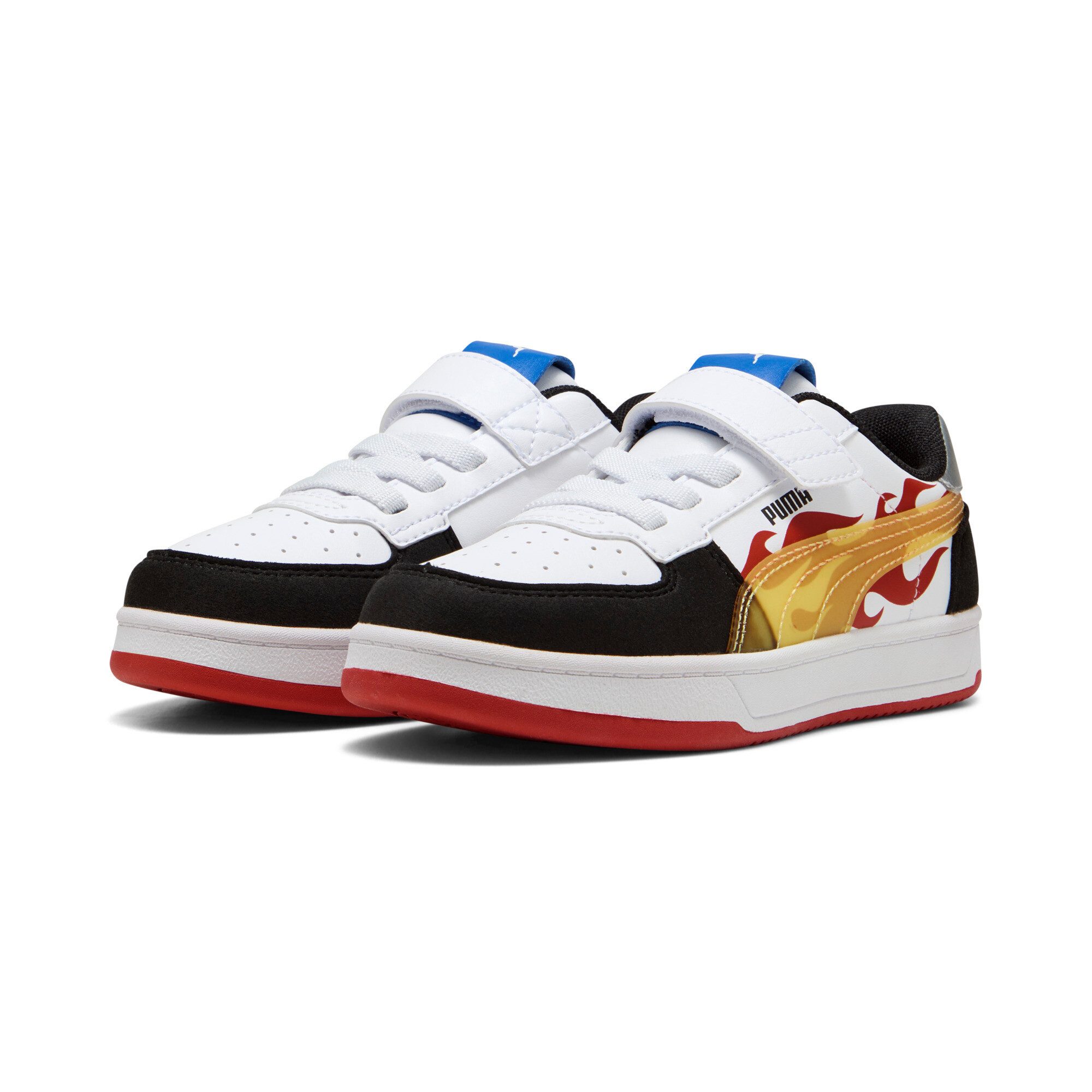PUMA Sneakers CAVEN 2.0 HOT WHEELS AC+ PS kinderen sneakers laag maat 35 zwart