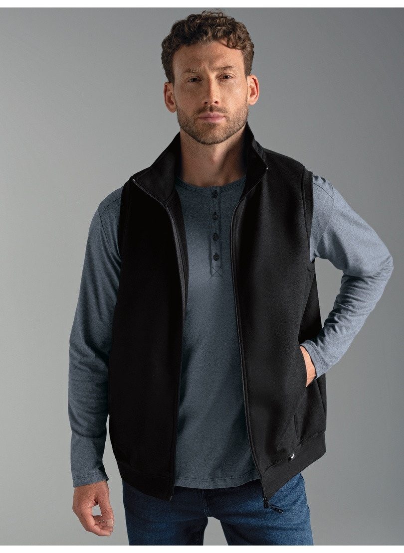 Trigema Bodywarmer TRIGEMA vest van comfortabel sweatmateriaal (1-delig)