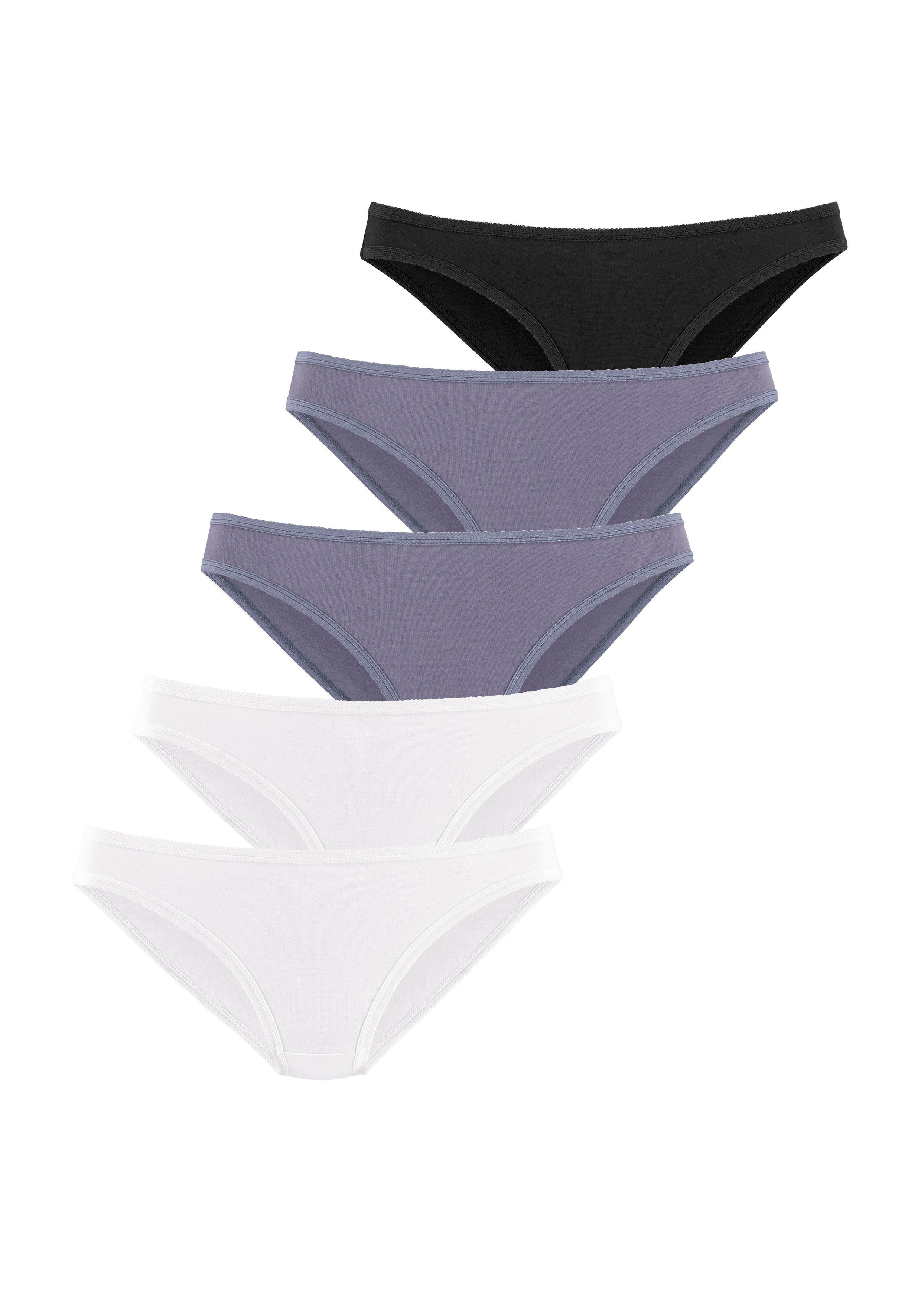 Petite fleur Positieslip met lage band (5 stuks)