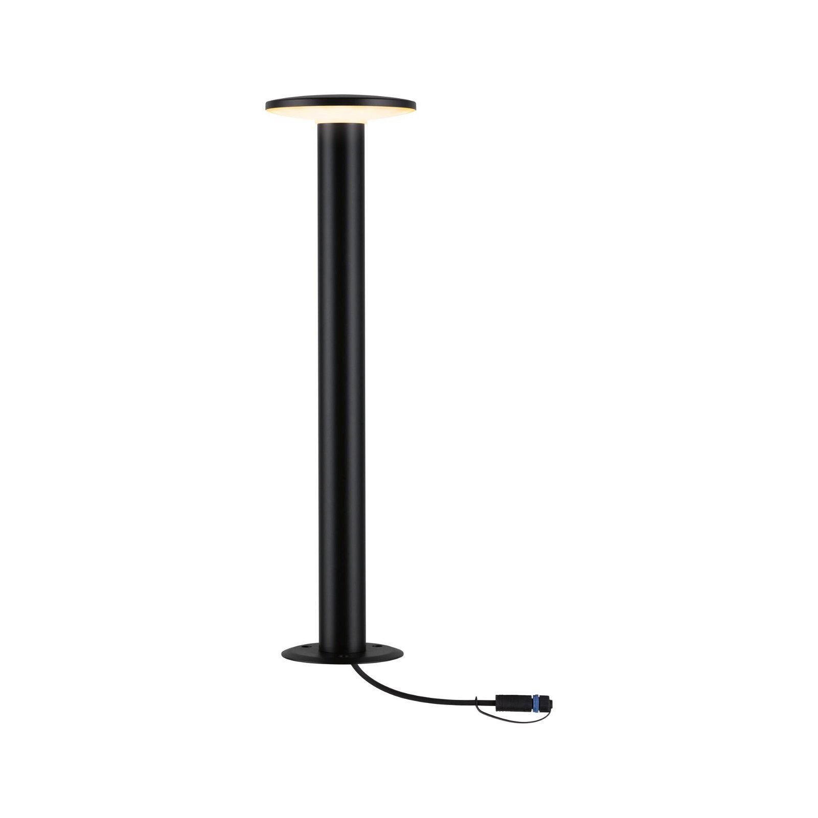 Paulmann Led-bolderlamp Plug & Shine Plaat Enkel lamp IP44 2200K 7W Antraciet (1 stuk)