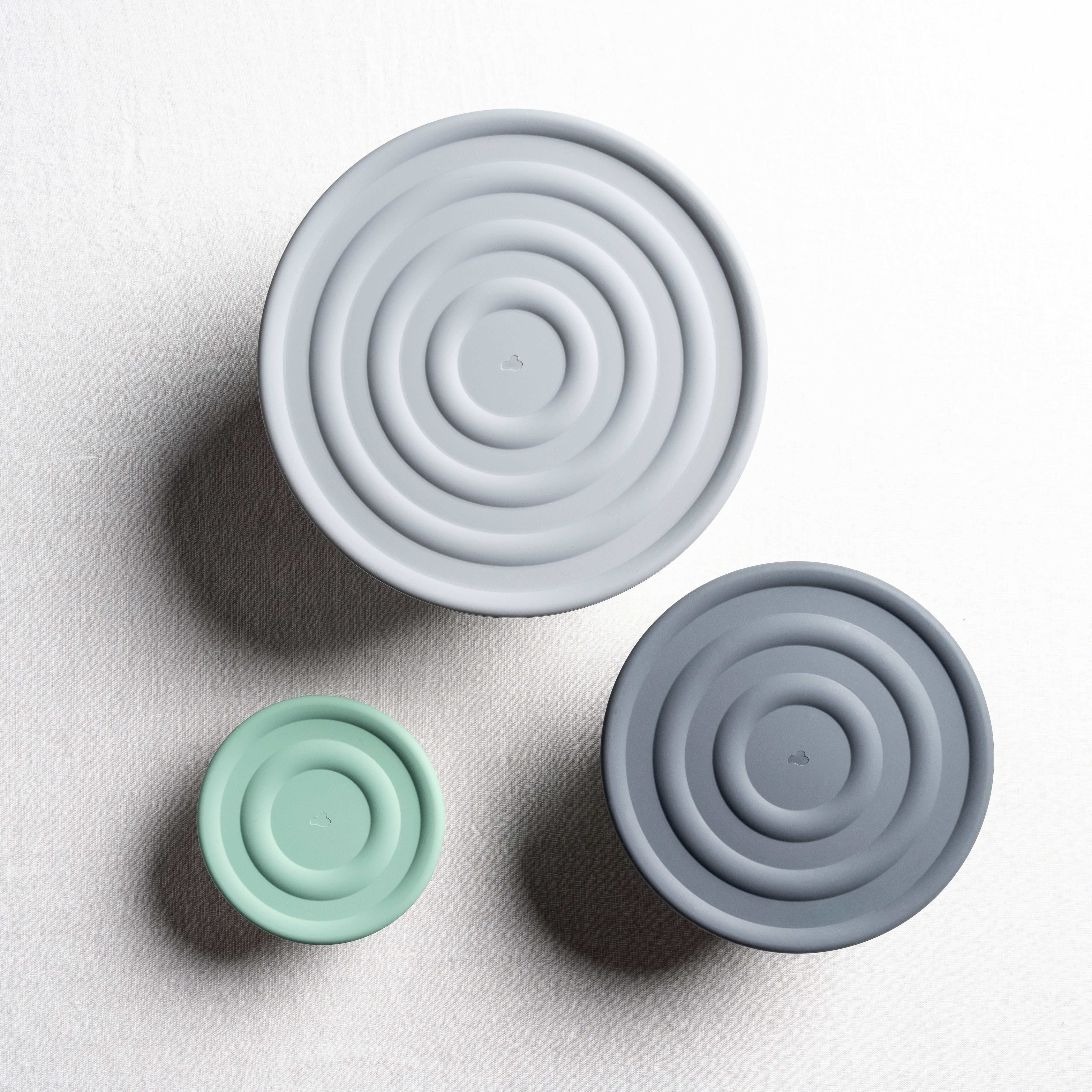 LEONARDO Schaal CUCINA, Ø 28 cm, 1 kom met siliconen deksel (set, 2-delig)