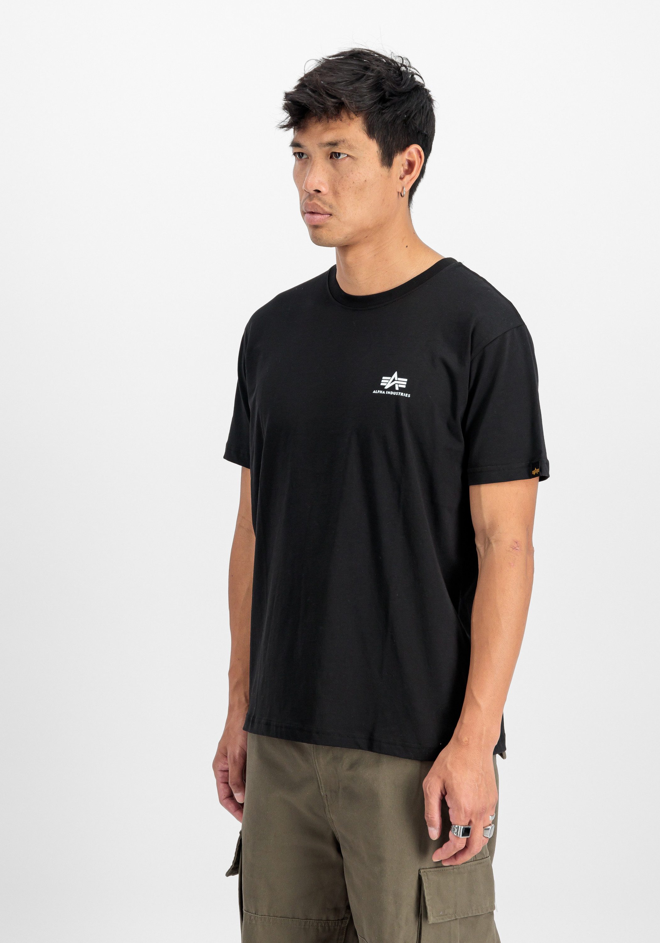 Alpha Industries T-shirt Alpha Industries Men - T-Shirts Basic T Small Logo 2 Pack