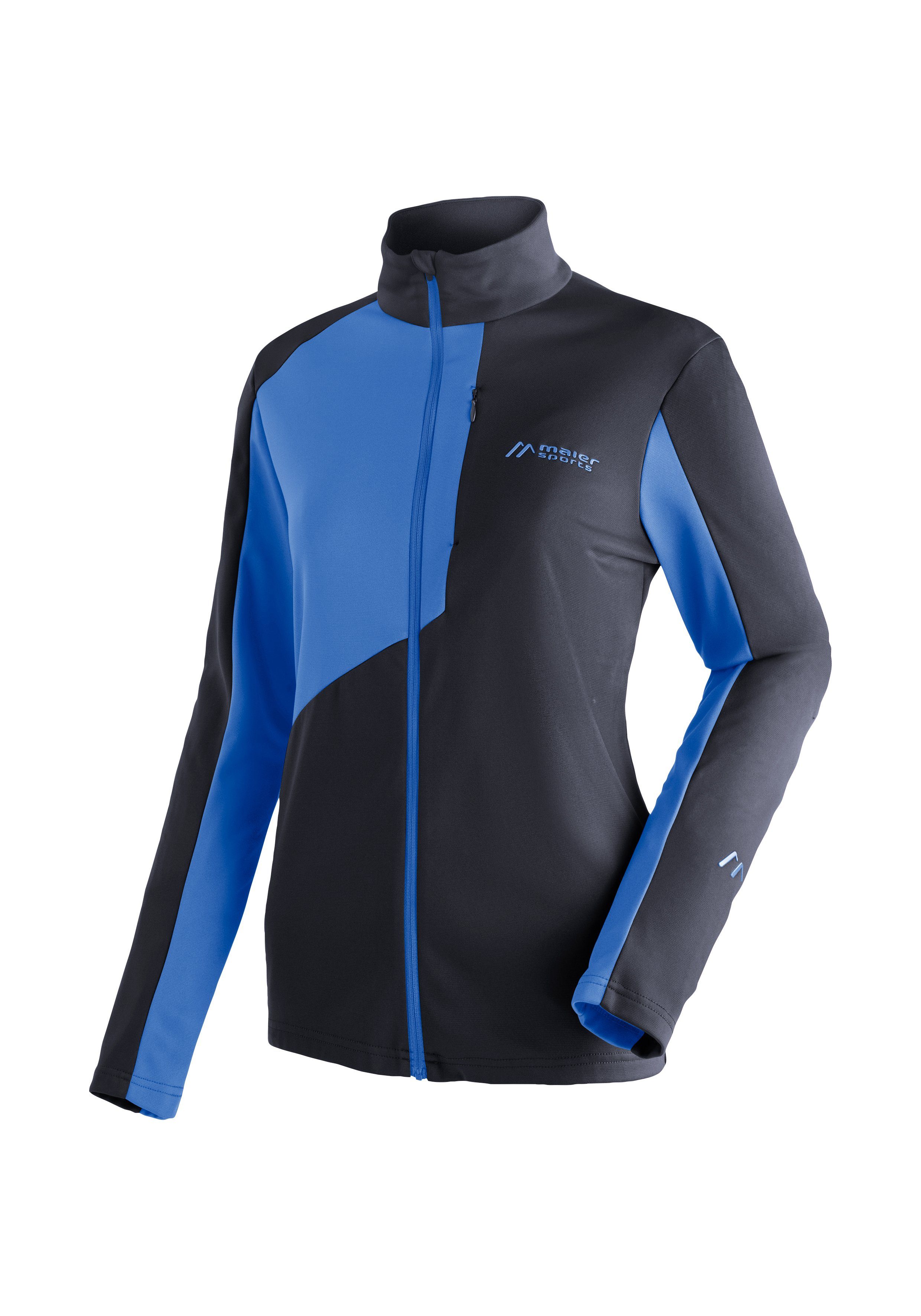 Maier Sports Fleecejack Purga Jacket Dames midlayer fleece met opgeruwde binnenkant