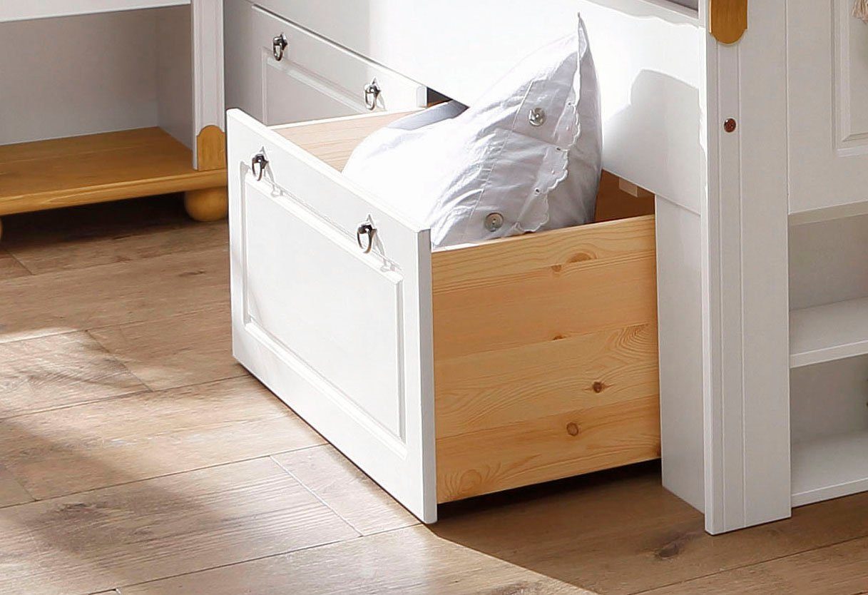 Home affaire Lade TESSIN Onderbedladen op wieltjes, geschikt voor het home affaire bed Tessin (set, 2 stuks)