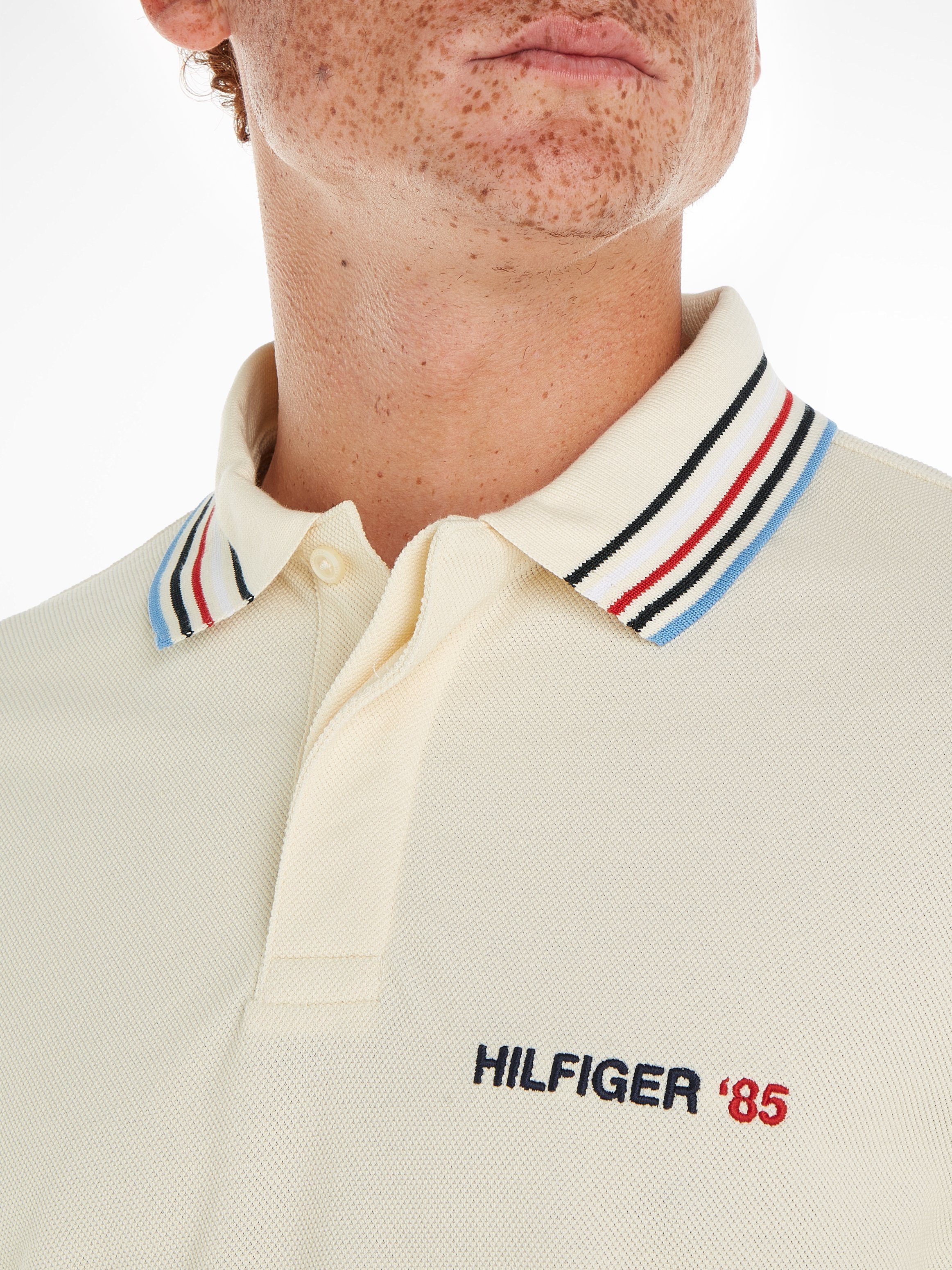 Tommy Hilfiger Poloshirt met contrastkleurige details