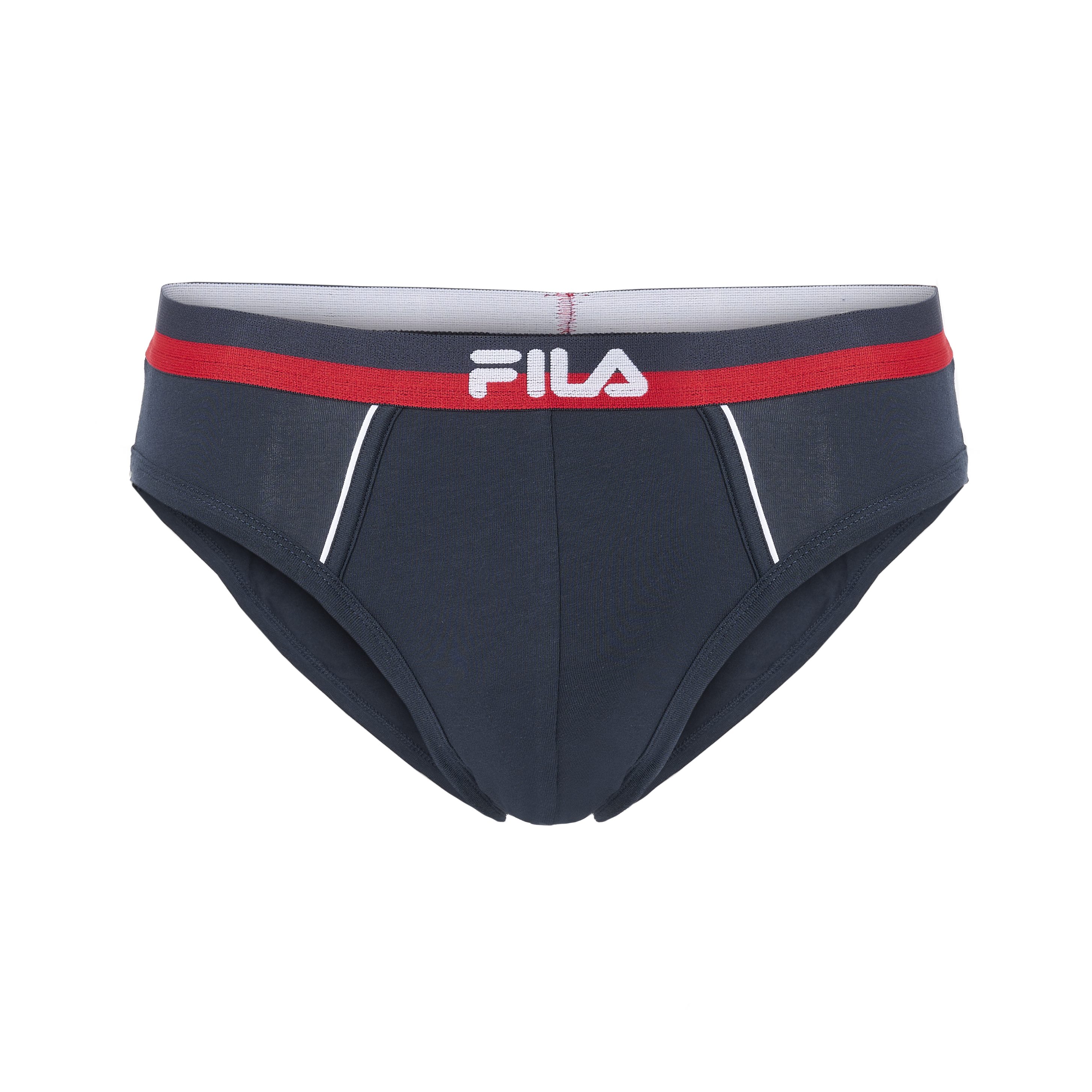 Fila Slip MAN BRIEF met contrastkleurige zoom (Set van 3)