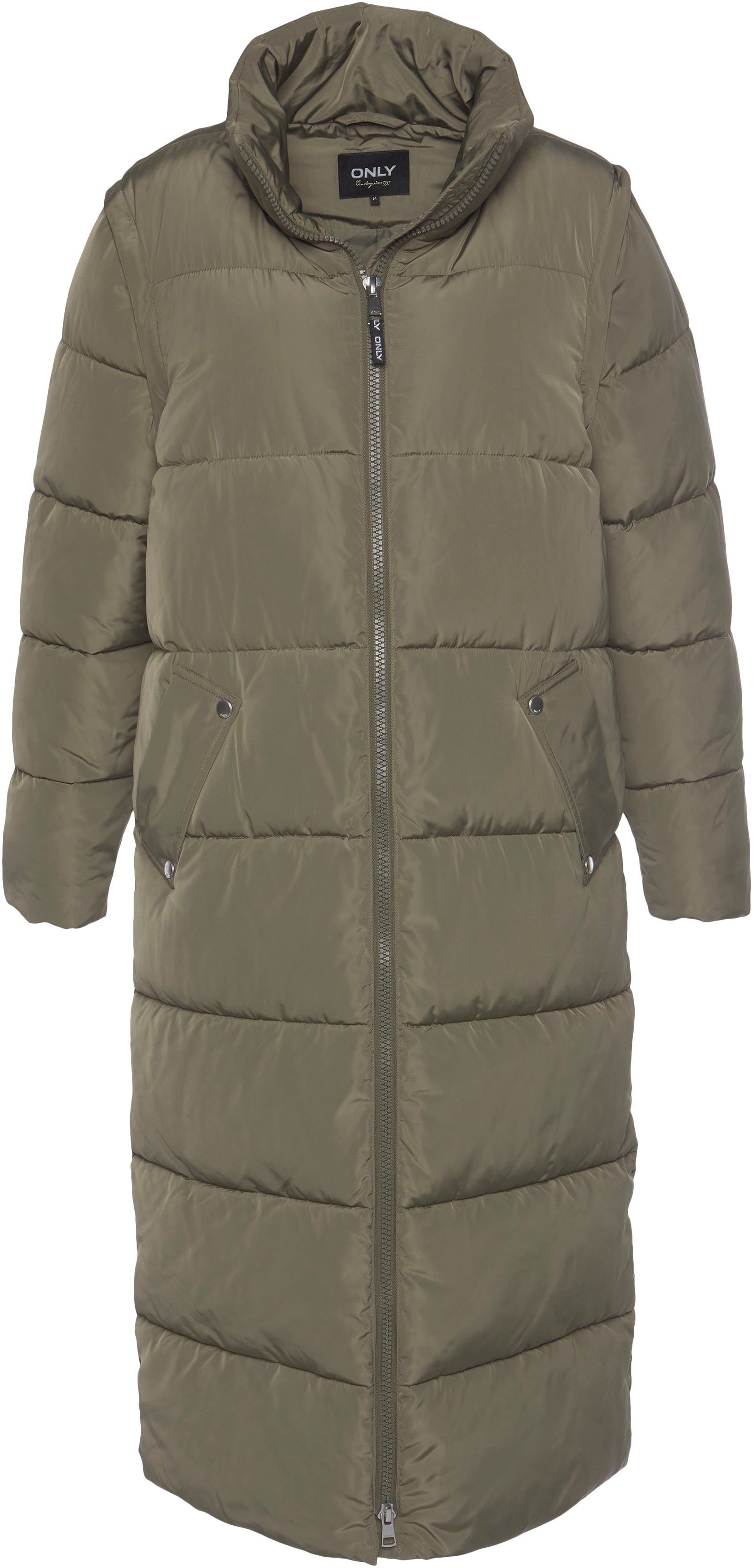 Only Gewatteerde jas ONLIRINA X-LONG 2IN1 PUFFER OTW
