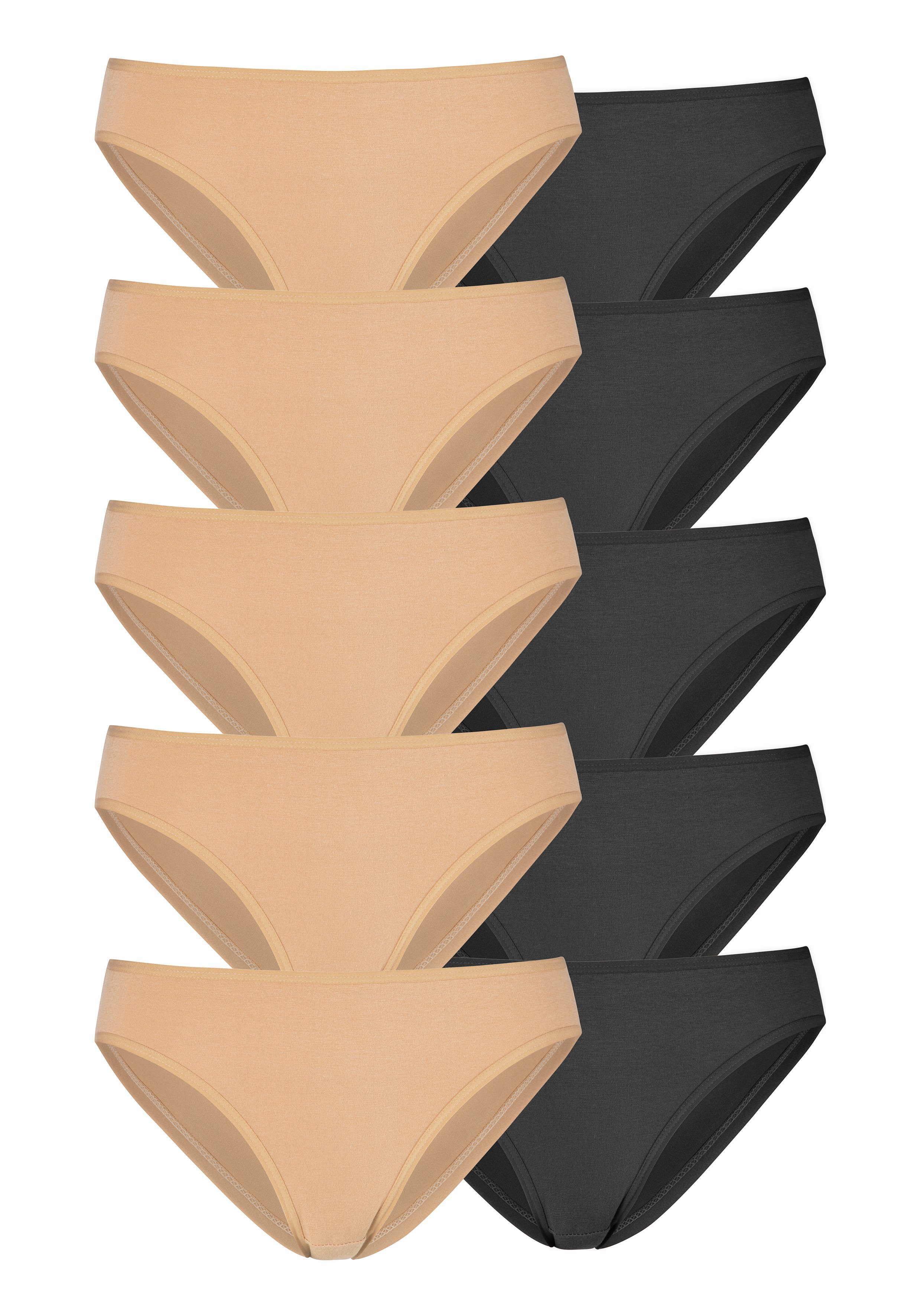 Petite fleur Bikinibroekje van elastisch katoen (set, 10 stuks, 10 stuks)