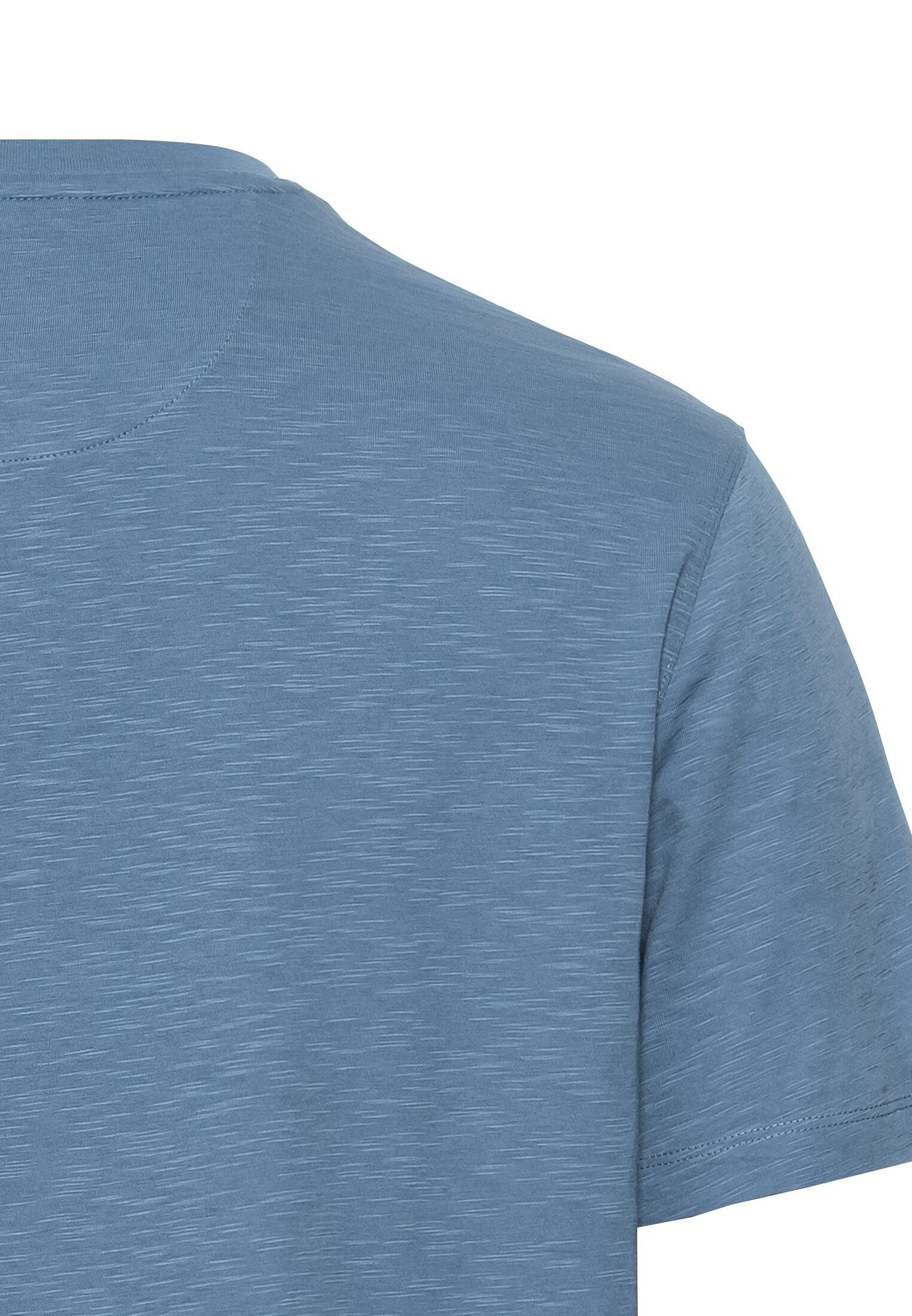 camel active Henleyshirt met 3-knoopssluiting