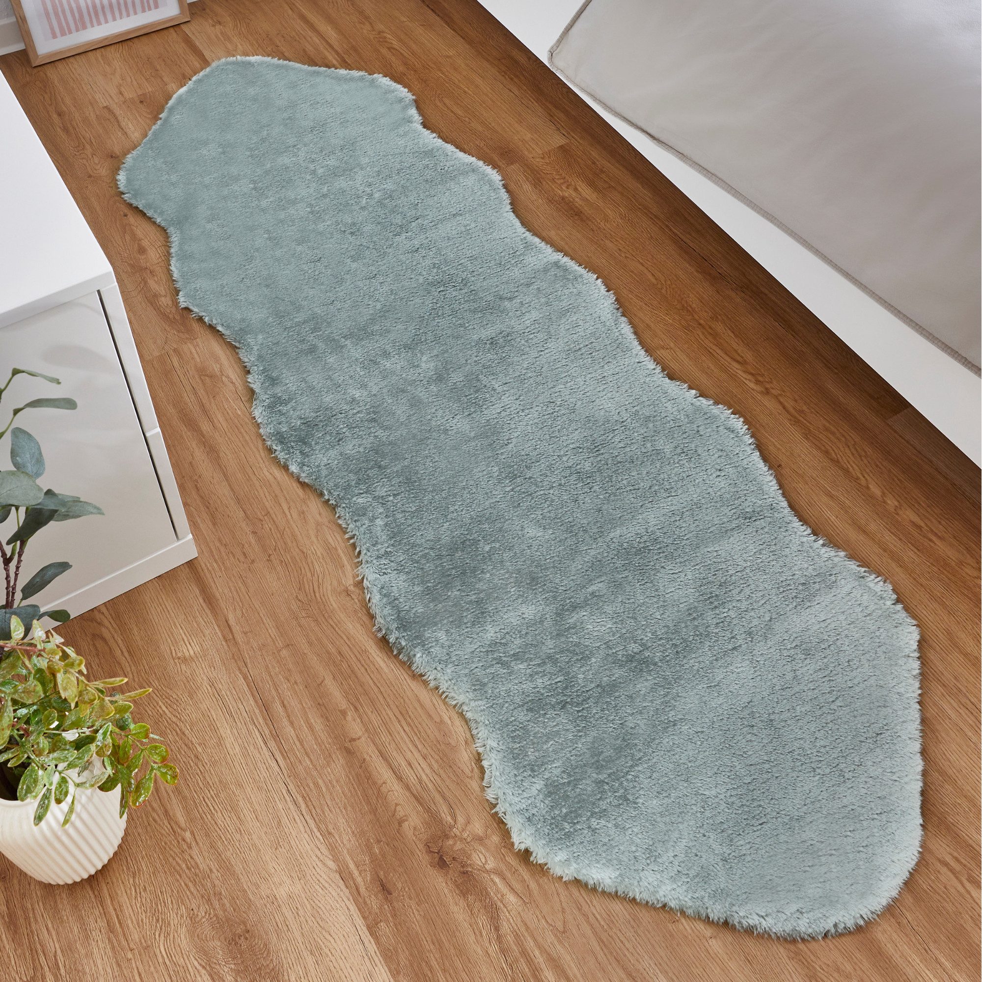 Andiamo Vachtvloerkleed Lam imitatiebont Nepbont, bijzonder zacht door microvezel, klantenfavoriet