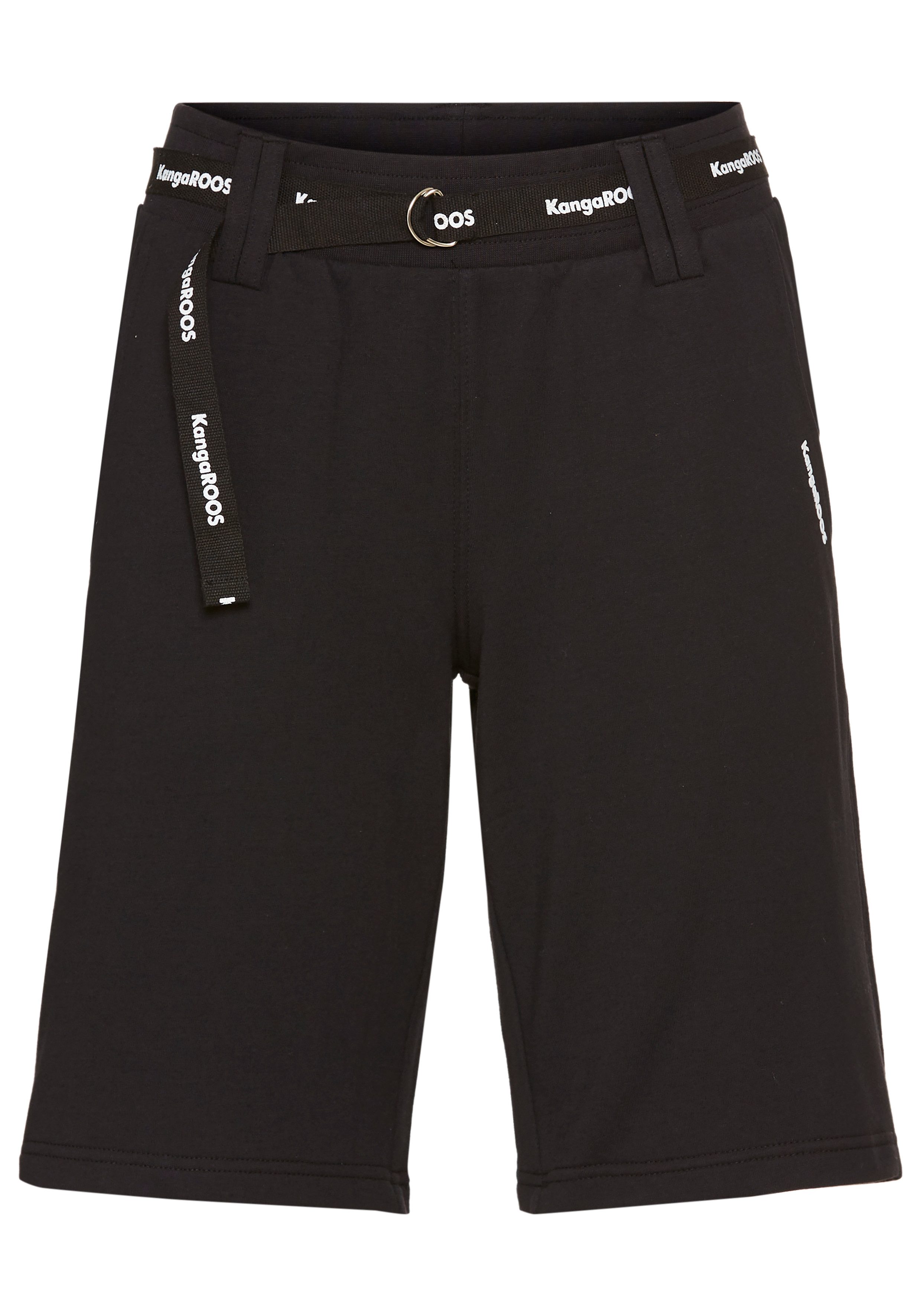 KangaROOS Bermuda met logoriem (2-delig)