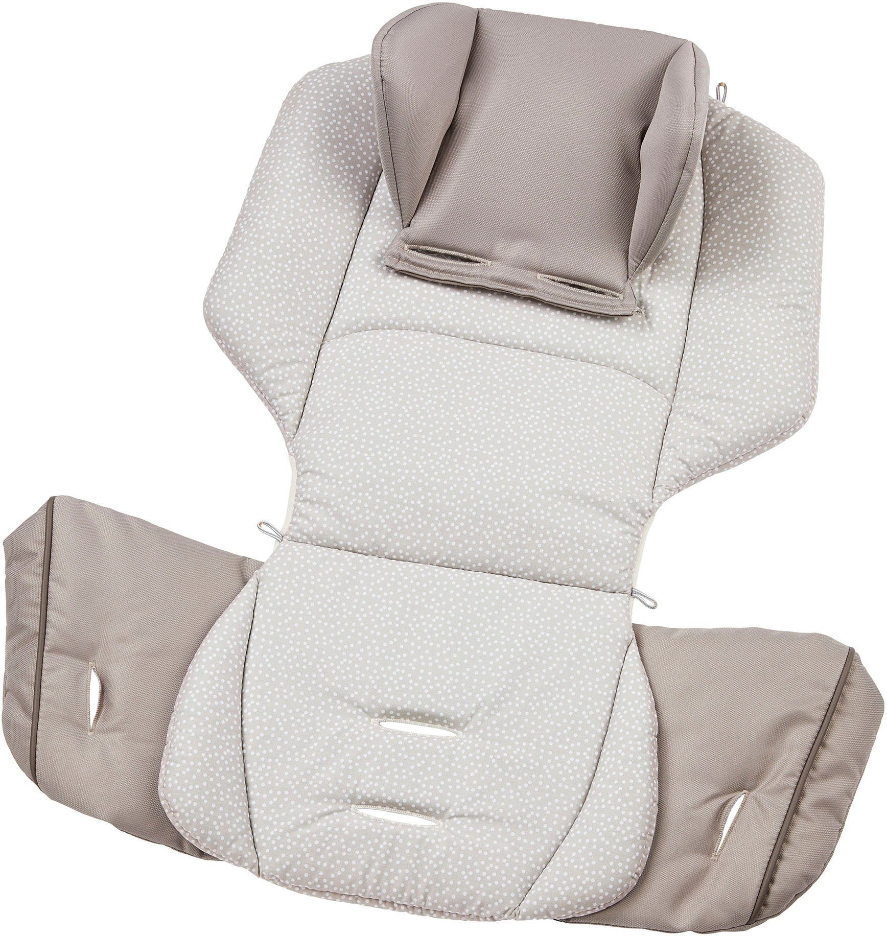Gesslein Combi-kinderwagen FX4 Soft+ met opzetstuk Classic zwart/zwart, steengrijs