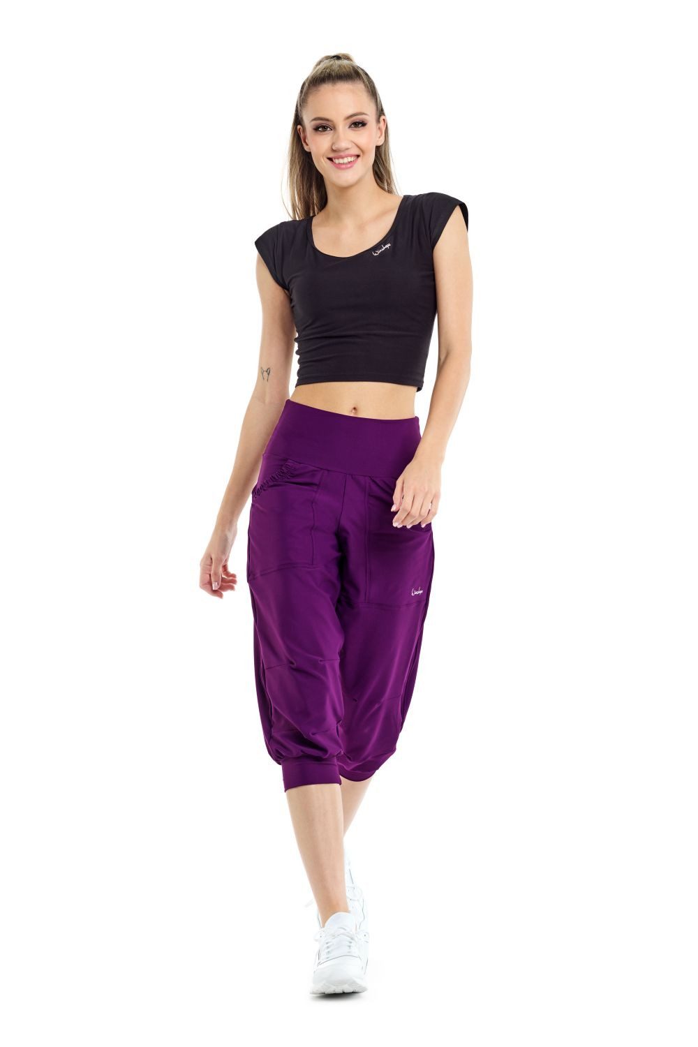 Winshape Crop-top AET137LS Functioneel licht en zacht cropped
