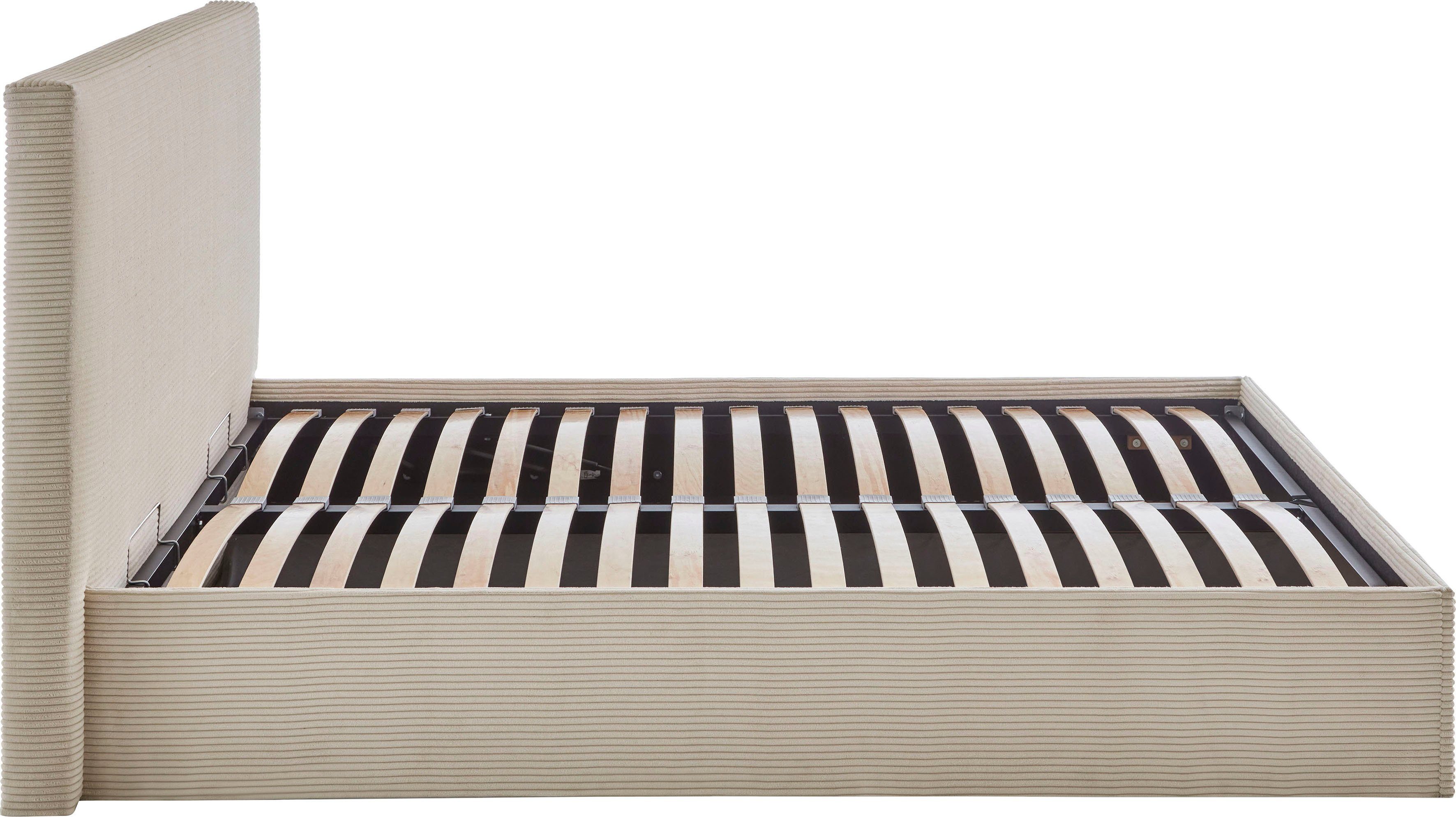 ATLANTIC home collection Bedframe Melody met bedkist en lattenbodem