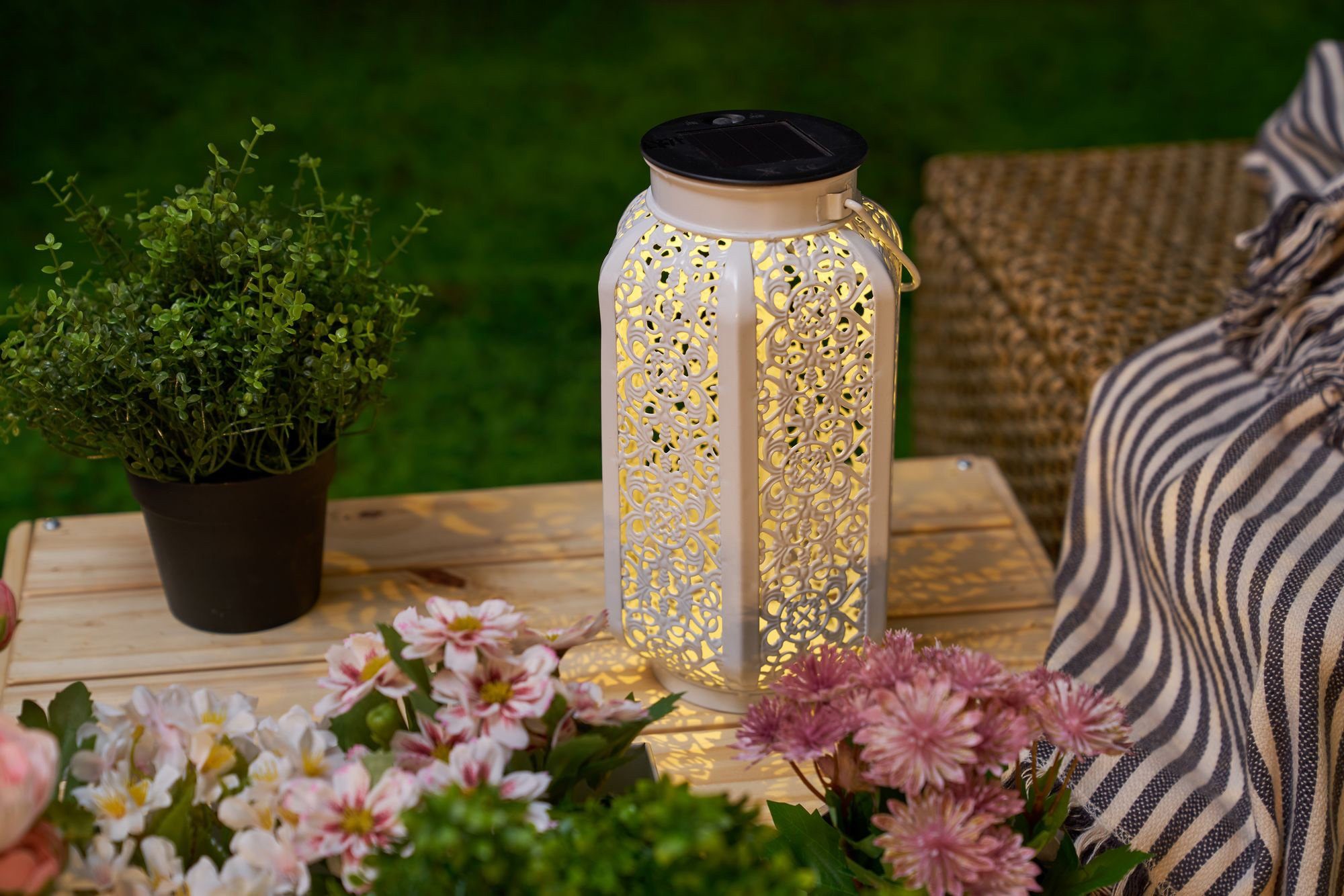 Pauleen Led-lantaarn Sunshine Kiss LED-module, zonne-energie, IP44