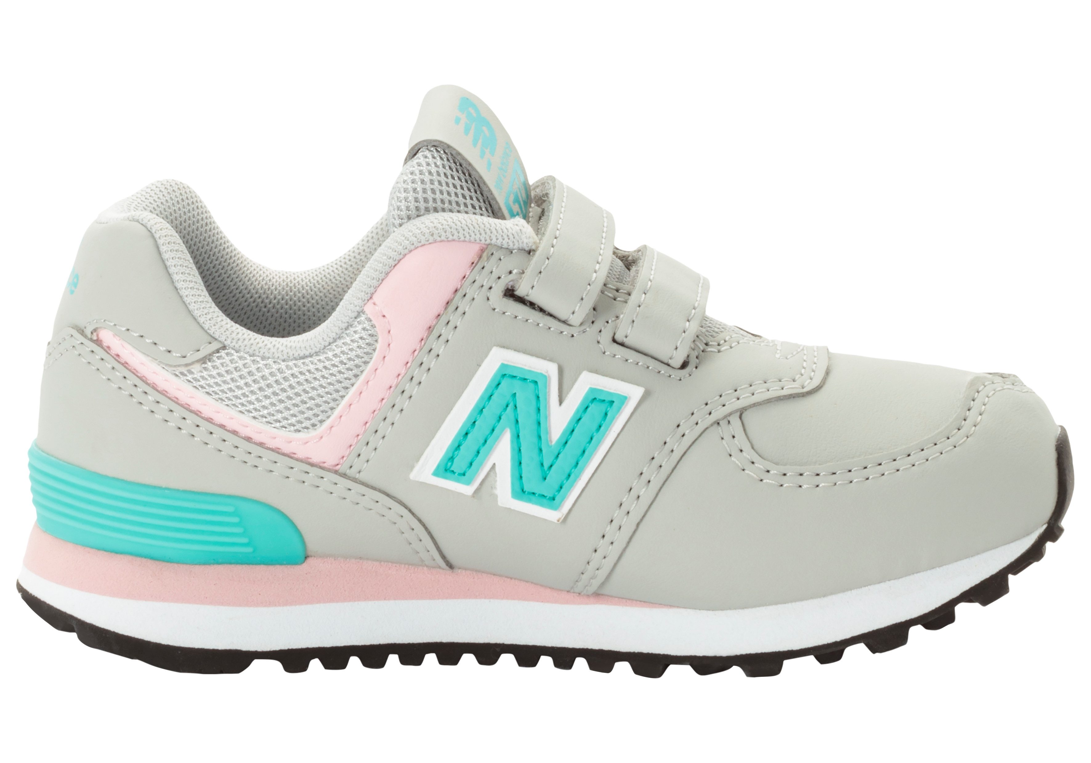New Balance Sneakers U574 "Evergreen" met klittenbandsluiting