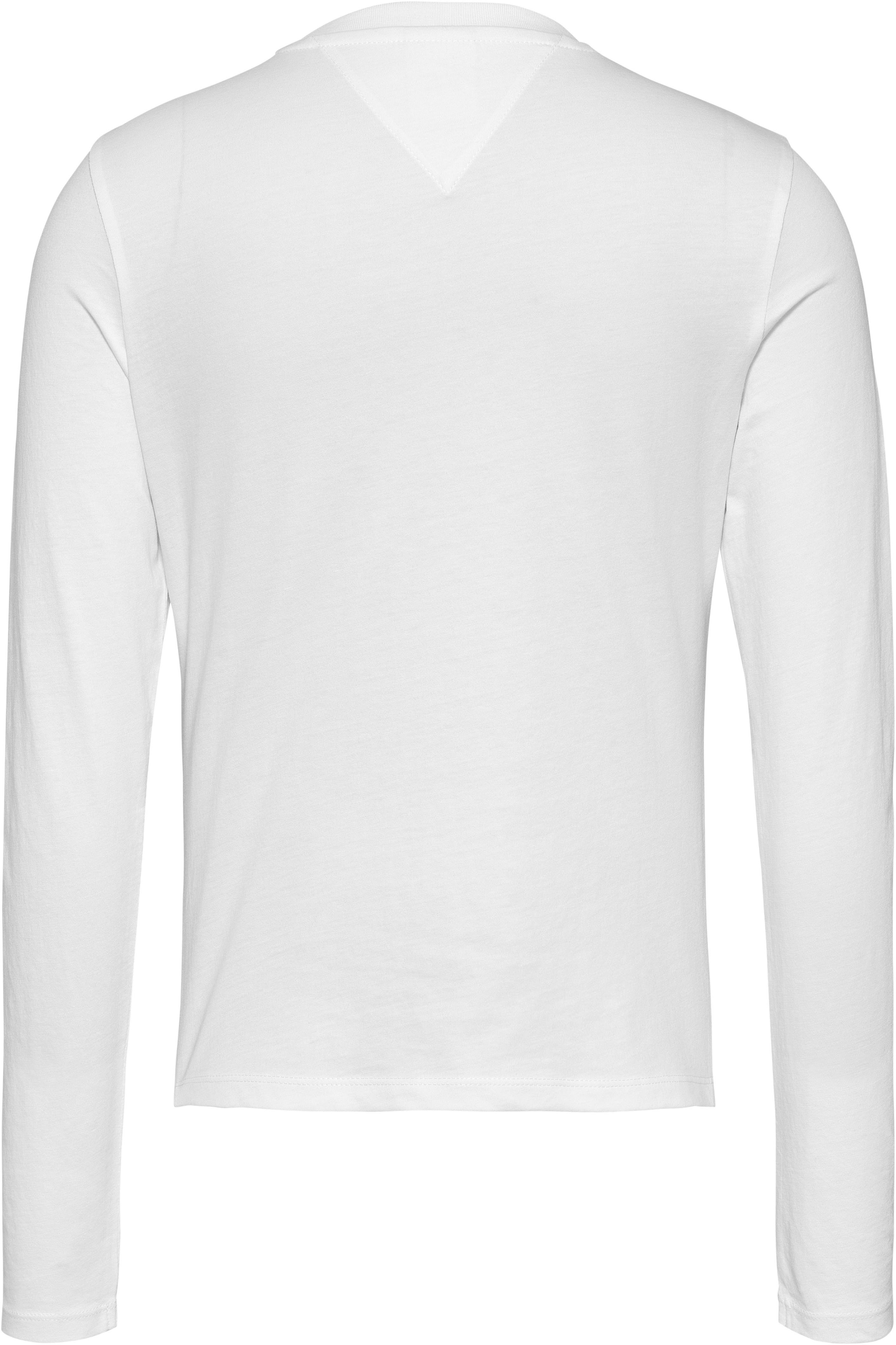 TOMMY JEANS Shirt met lange mouwen TJW SLIM ESSENTIAL LOGO 2 LS