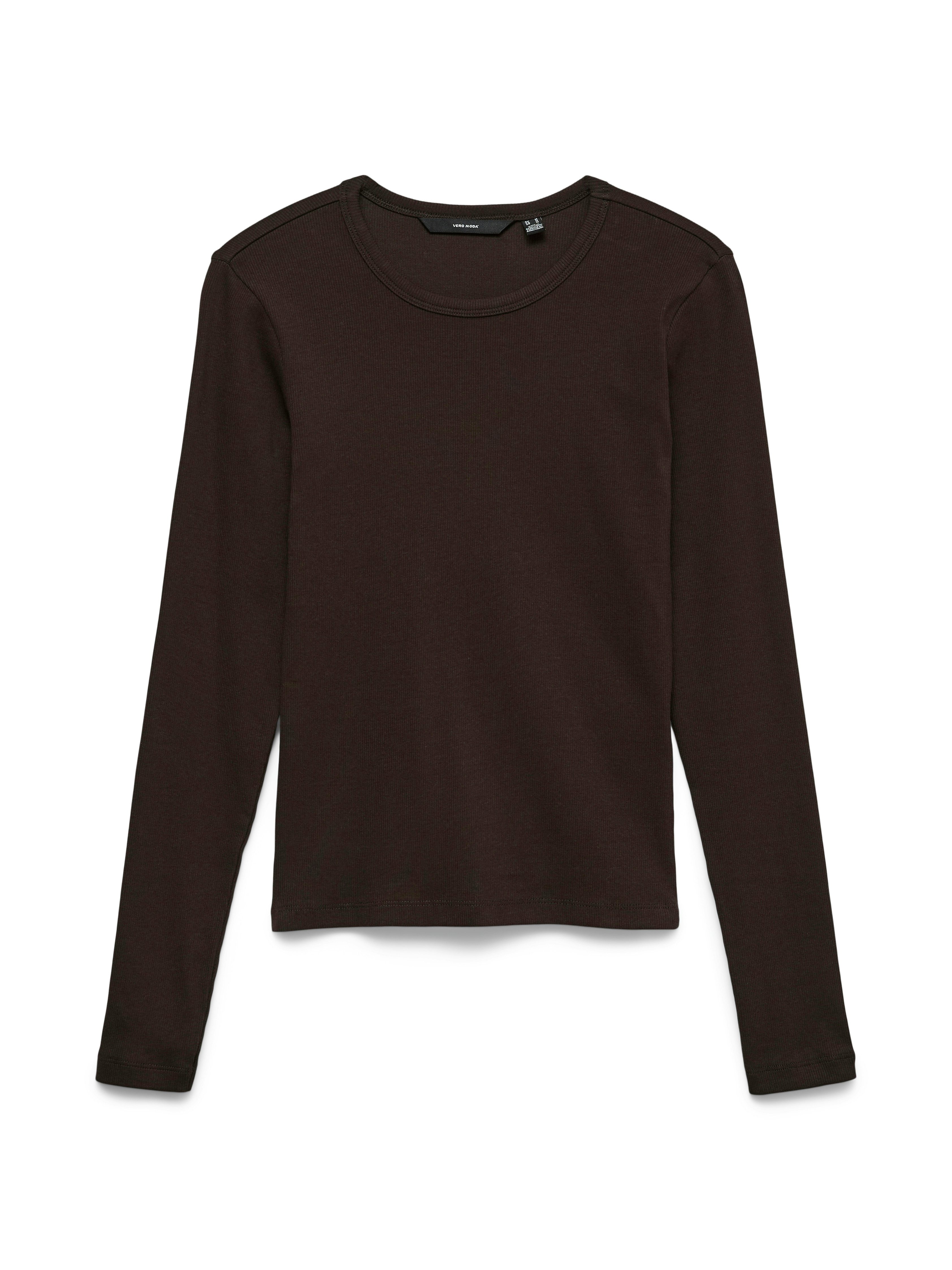 Vero Moda Shirt met lange mouwen VMCHLOE LS SHORT TOP JRS NOOS