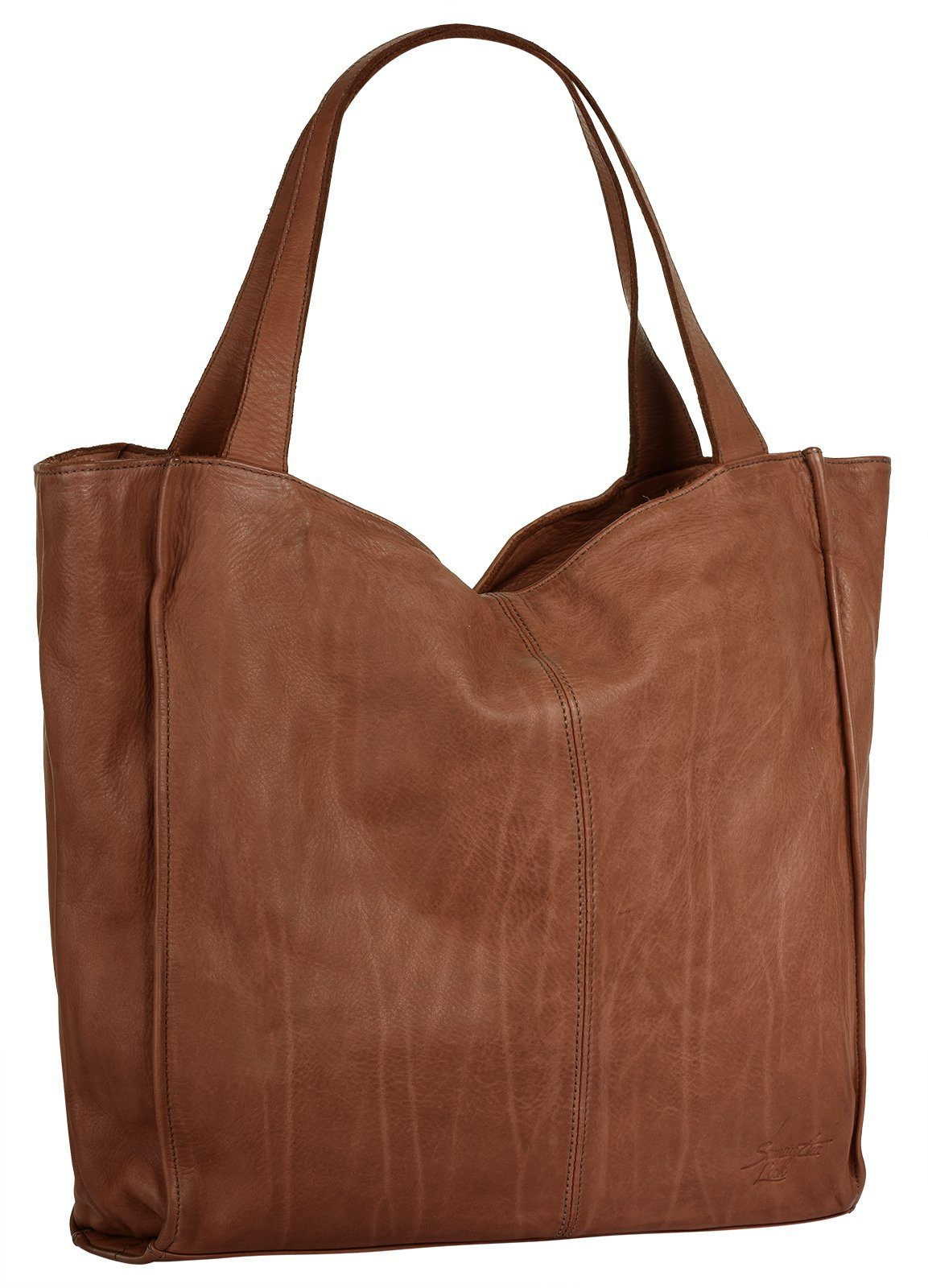 Samantha Look Shopper echt leer, made in italy