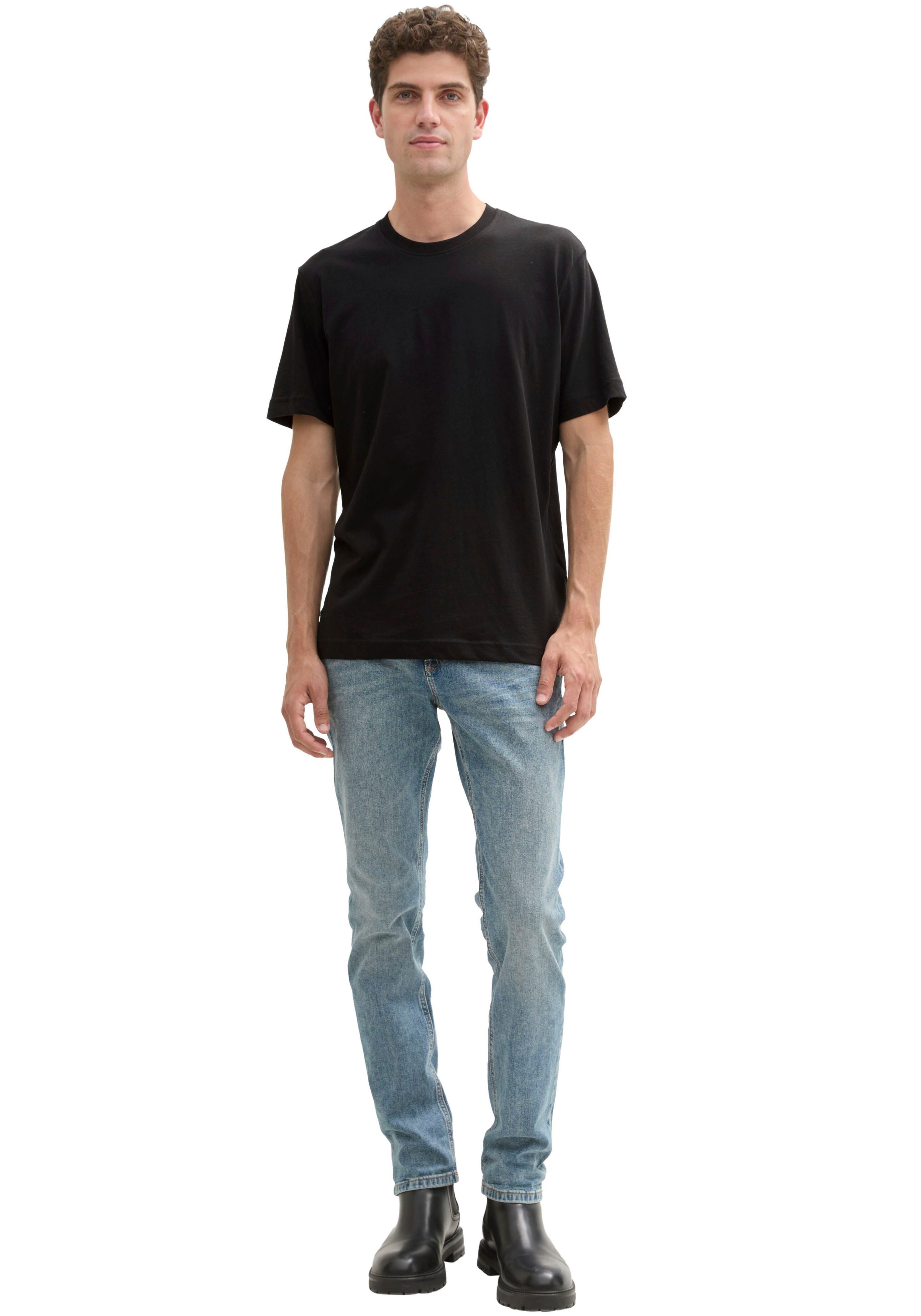 Tom Tailor T-shirt unikleur (set, 2-delig)