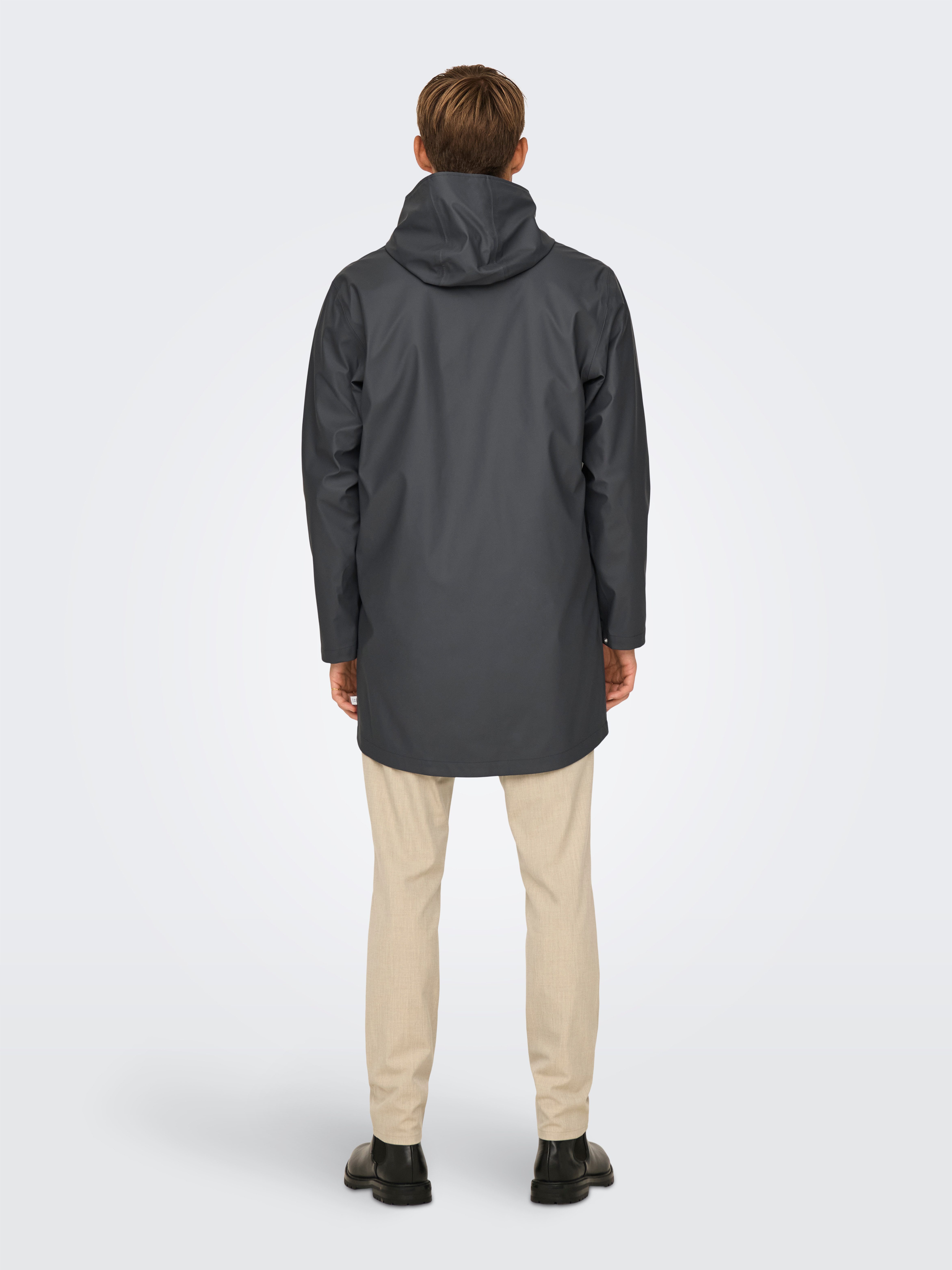 ONLY & SONS Regenjas ONSLUCA RAIN COAT OTW