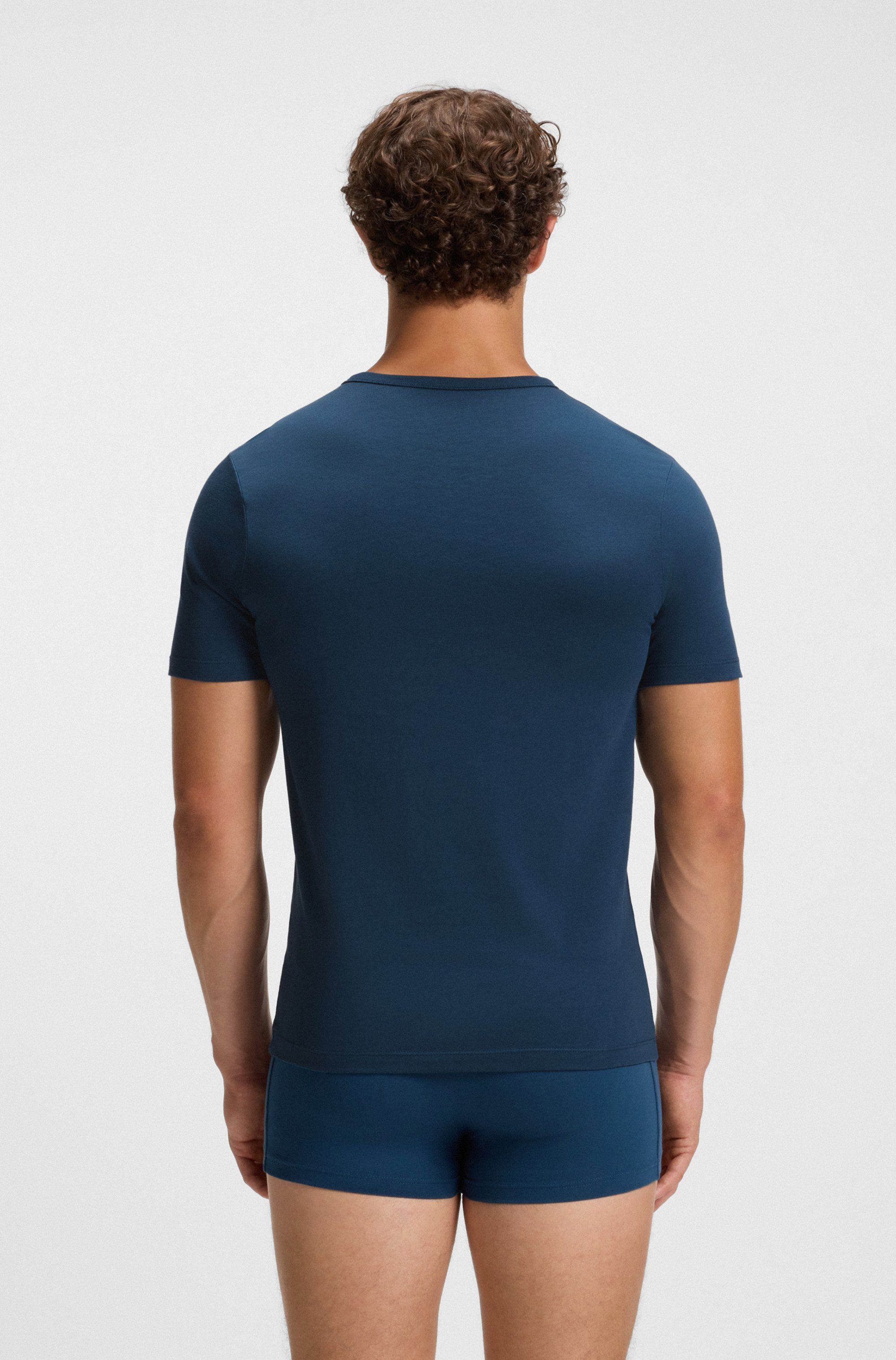 BOSS T-shirt TShirtRN 3P Classic (3-delig)