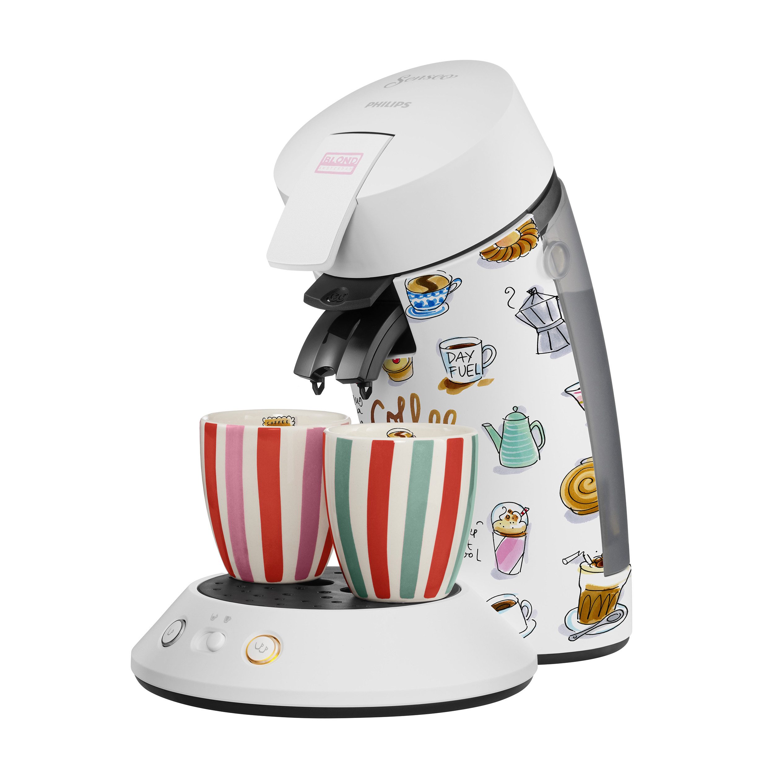 Senseo Koffiepadautomaat Original Plus CSA210/15, mit zwei Kaffee-Einstellungen