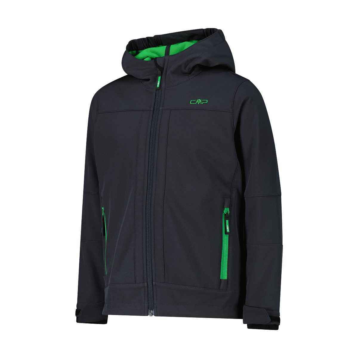 CMP Softshell-jack KID SOFTSHELL JACKET FIX HOOD voor kinderen Ademend & warmte-isolerend & waterafstotend & voor kinderen (1 stuk)