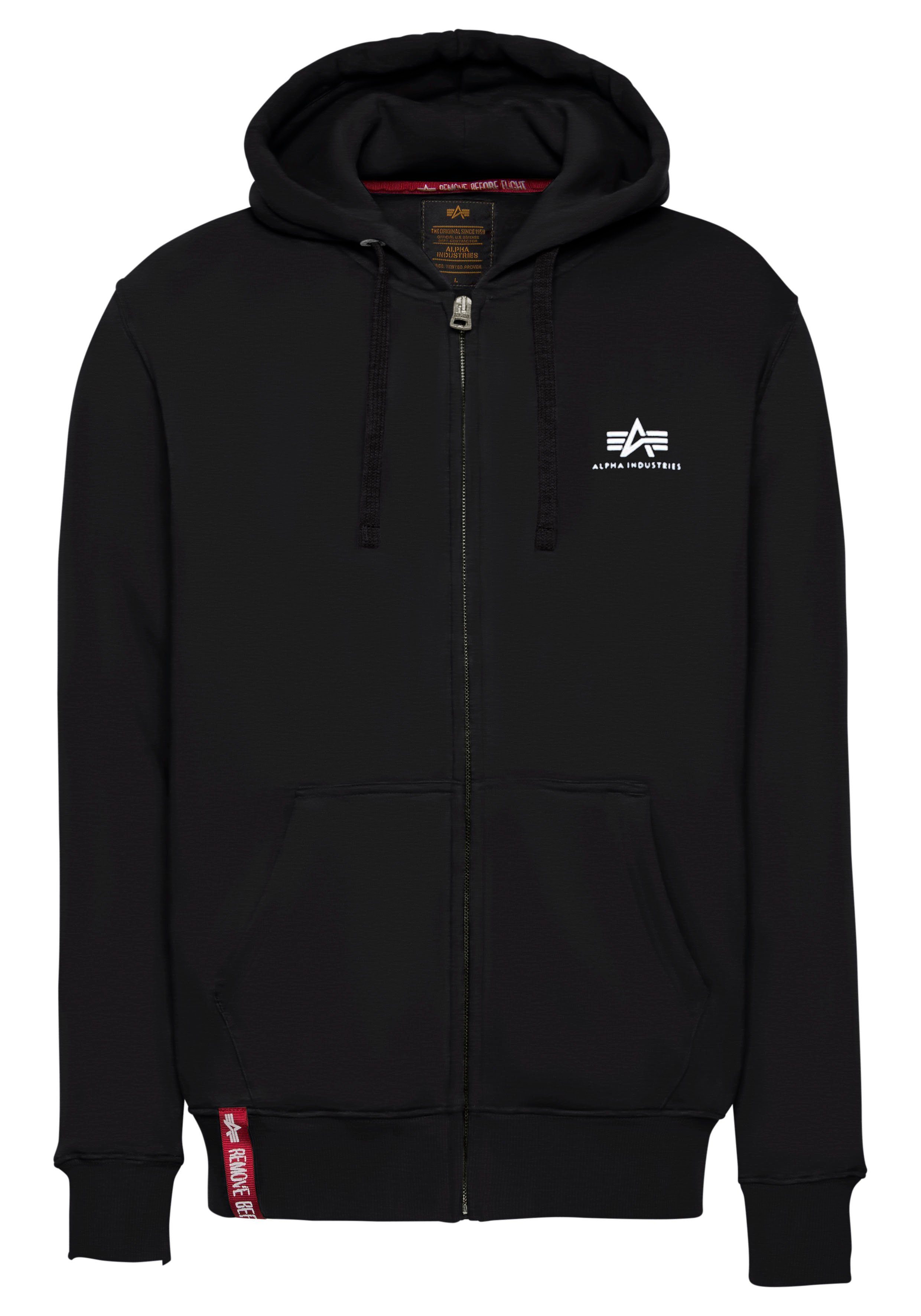 Alpha Industries Capuchonsweatvest Basic Zip Hoody SL