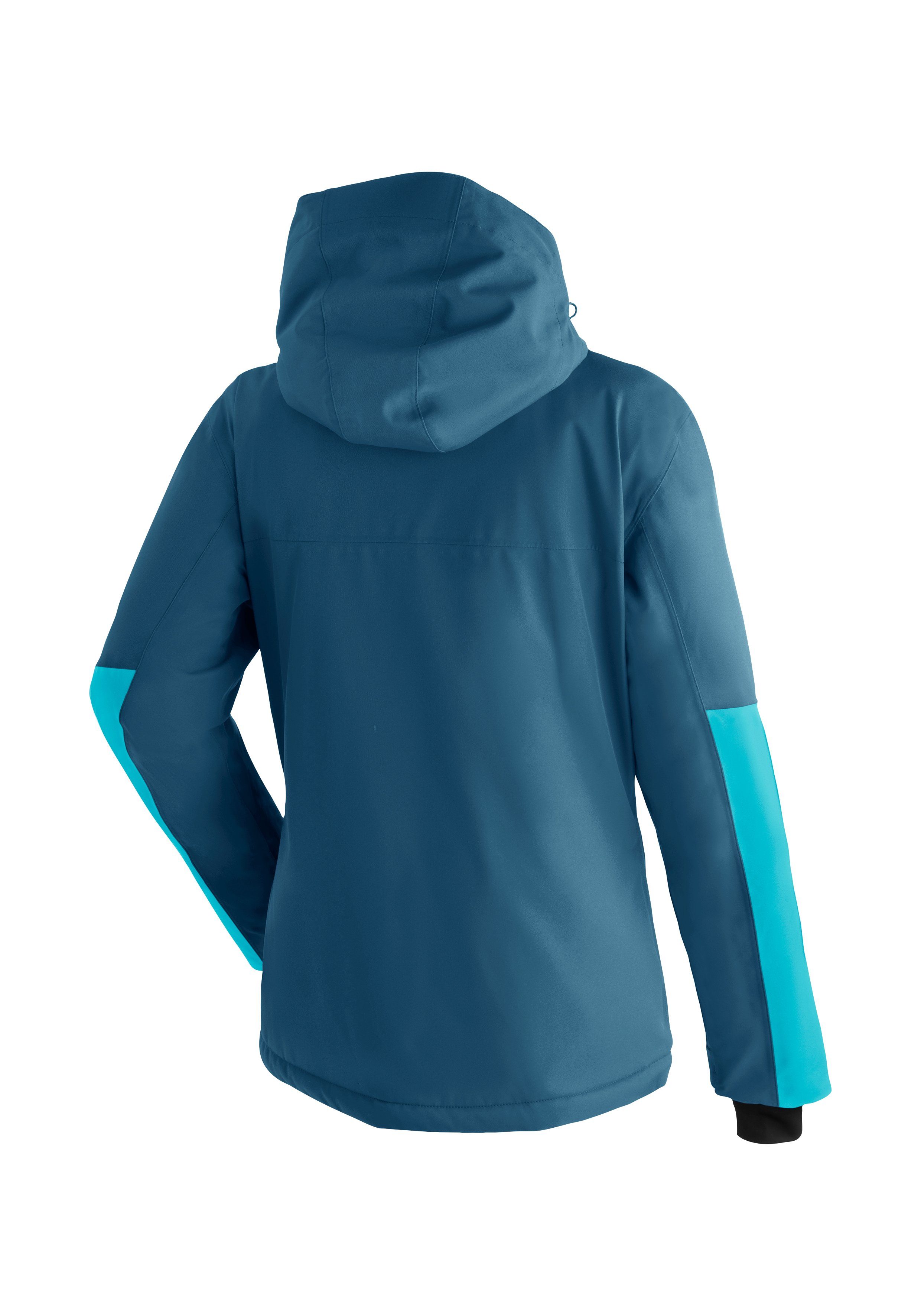 Maier Sports Ski-jack Nuria Dames winterjas, wind- en waterdicht, 3 ritszakken, regular fit