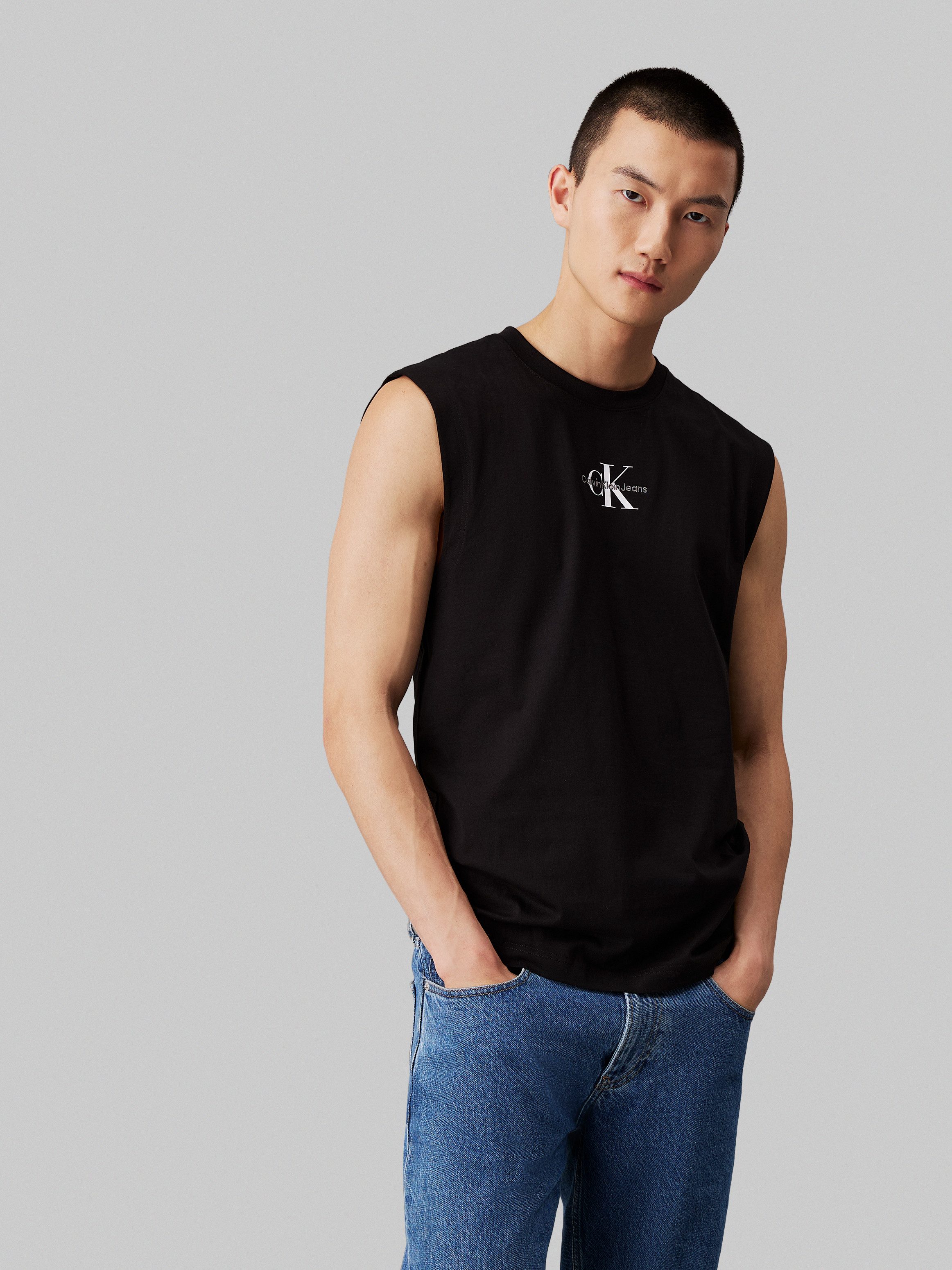 Calvin Klein T-shirt MONOLOGO SLEEVELESS TEE