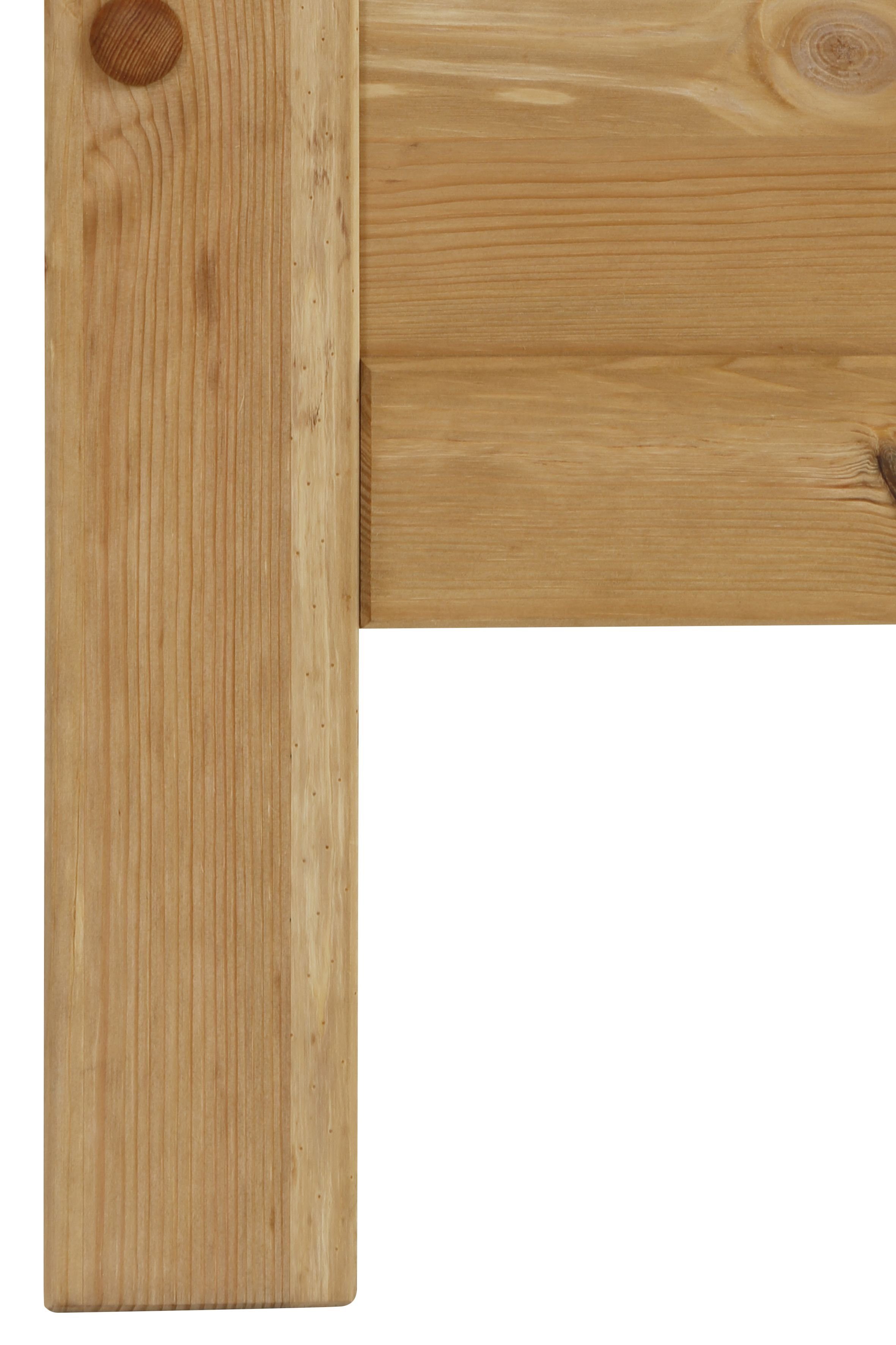 Home affaire Massief houten ledikant Indra, TOPSELLER, landhuisstijl, elegant design, gecertificeerd massief hout