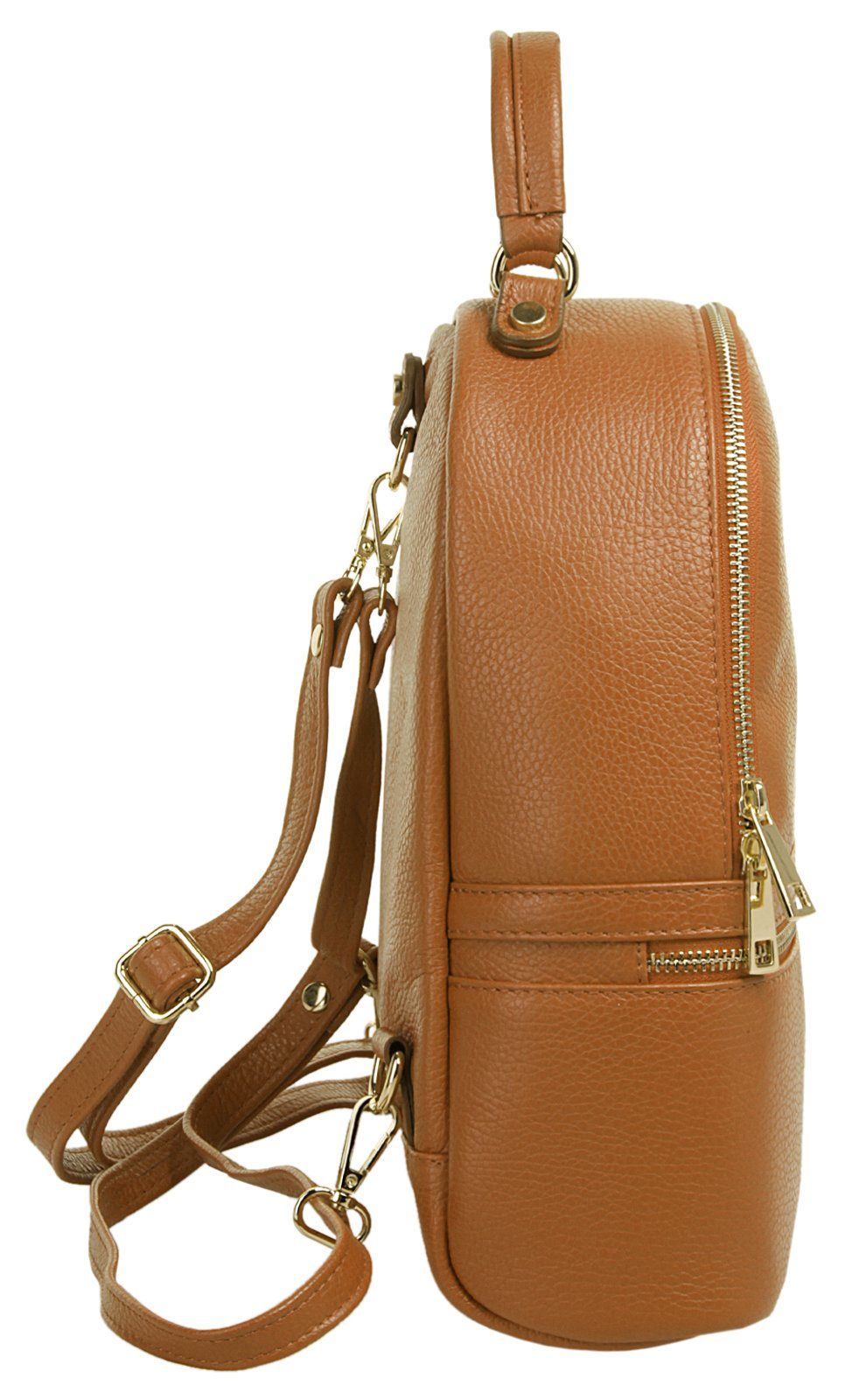 Samantha Look Rugzak echt leer, made in italy