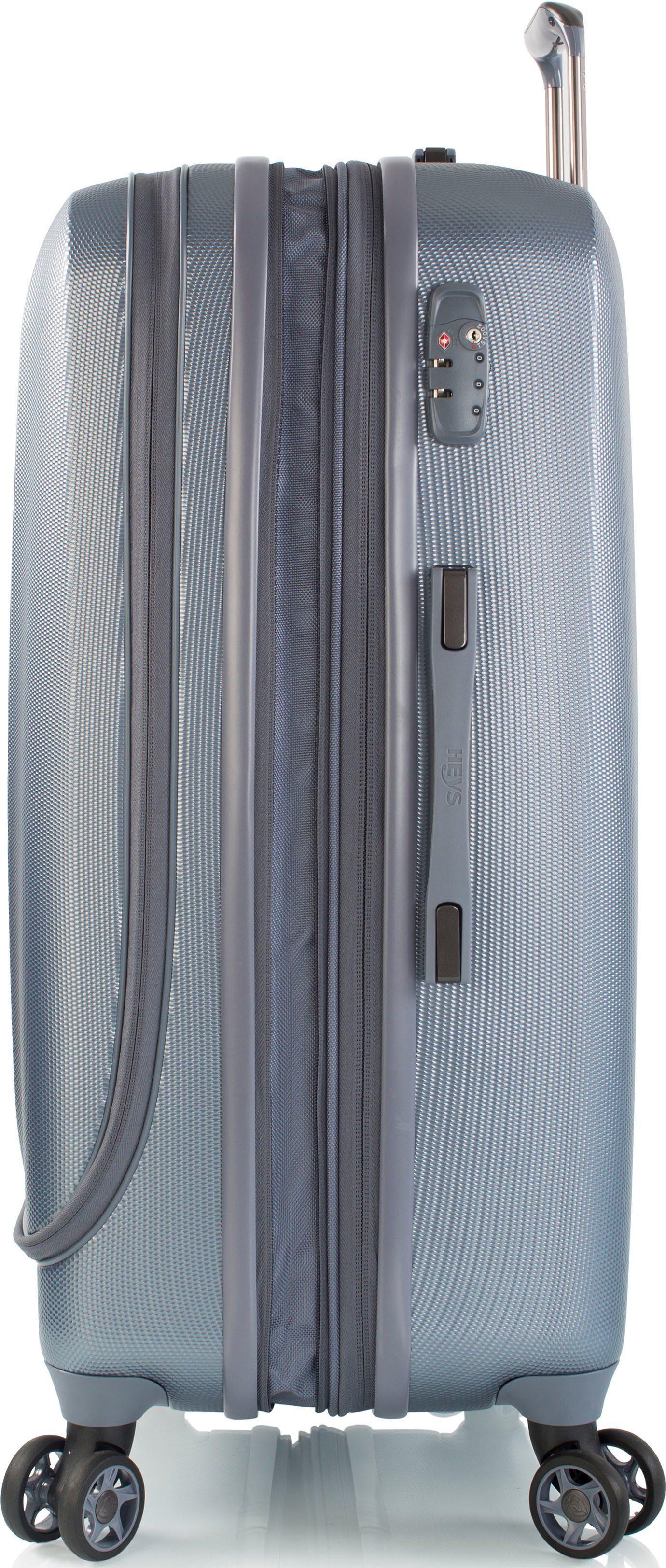 Heys Hardshell-trolley Vantage in verschillende kleuren en maten x Joachim Llambi reisbagage met voorkant toegang vak volumevergroting