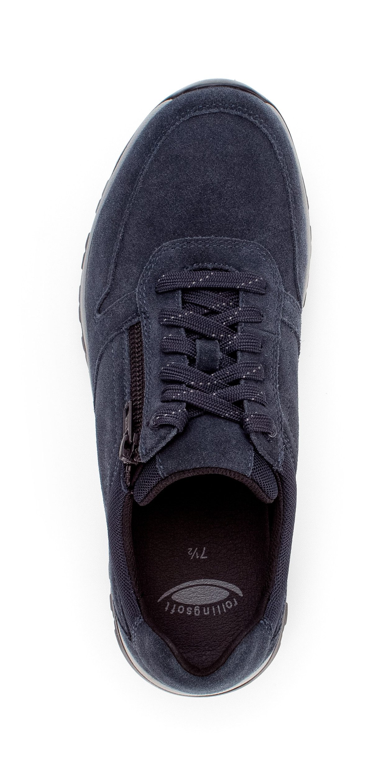 Gabor Rollingsoft Sneakers , comfortschoen, lage schoen, veterschoen in wijdte g (= wijd)