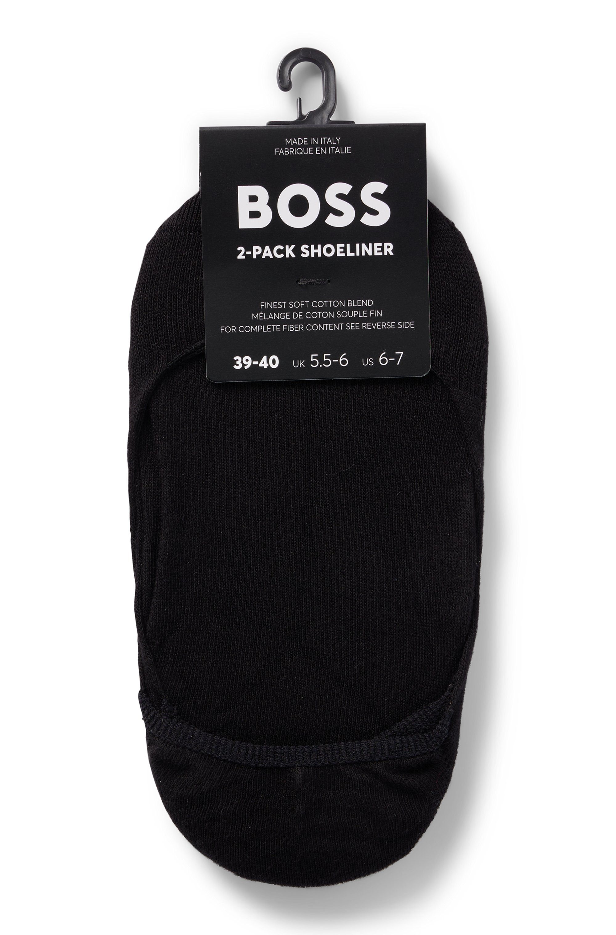 BOSS Enkelsokken 2P Invisible CC W (2 paar, Set van 2)