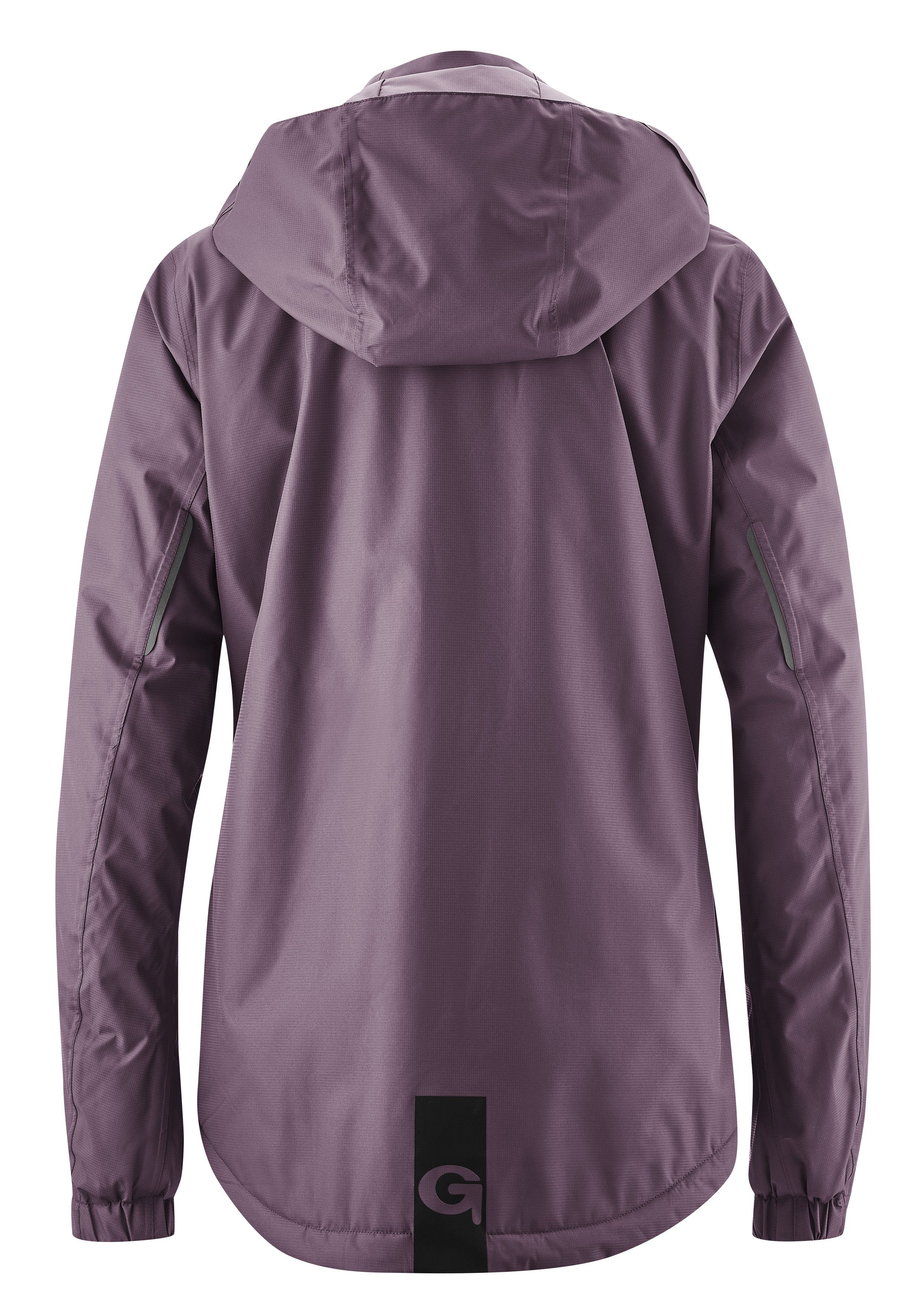 Gonso Fietsjack Save Jacket Therm W Dames regenjack wind- en waterdicht, fietsjack met capuchon