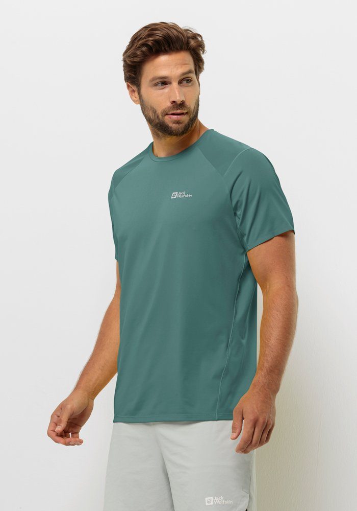 Jack Wolfskin Prelight Chill T-Shirt Men Functioneel shirt Heren XL jade green jade green