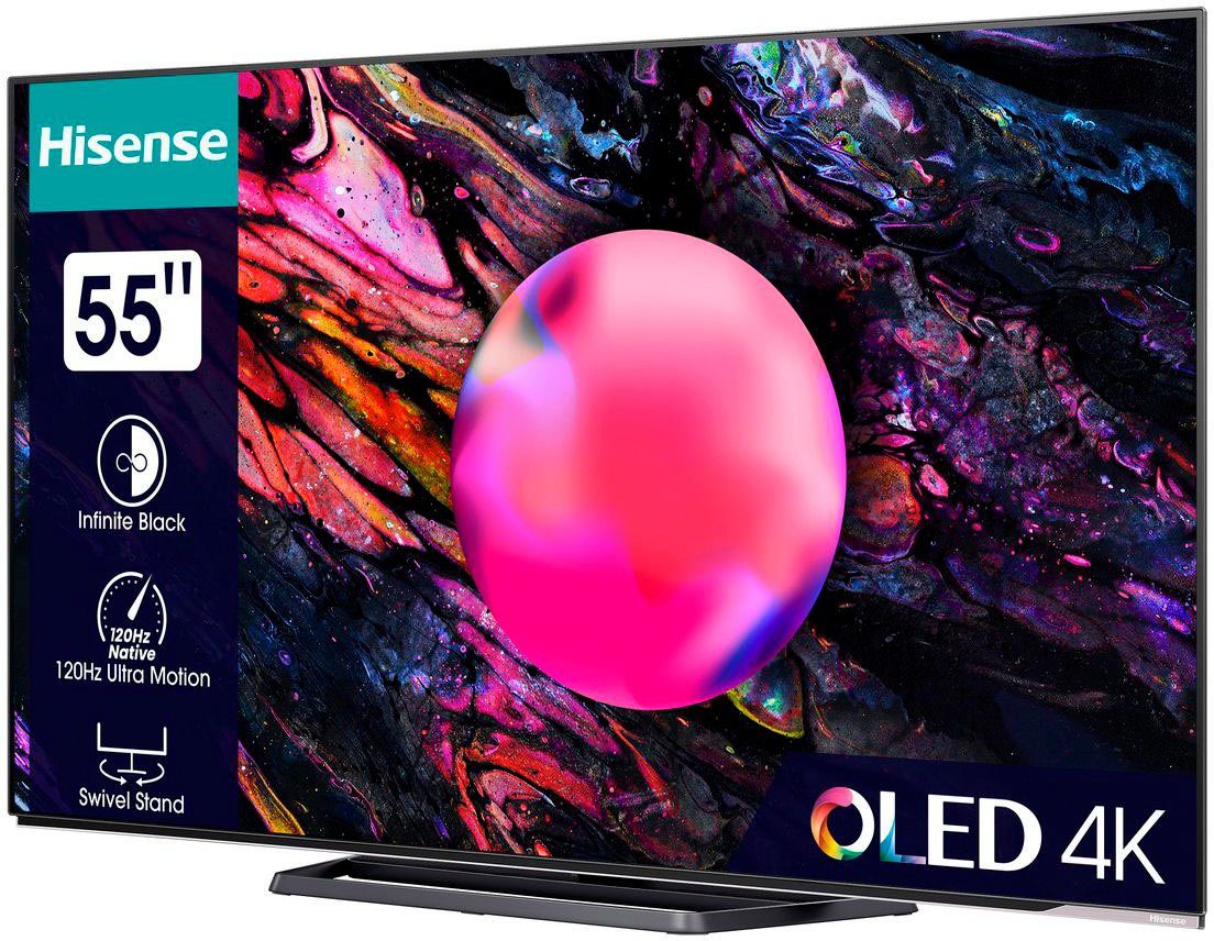 Hisense OLED-TV 55A85K, 139 cm / 55", 4K Ultra HD, Smart TV