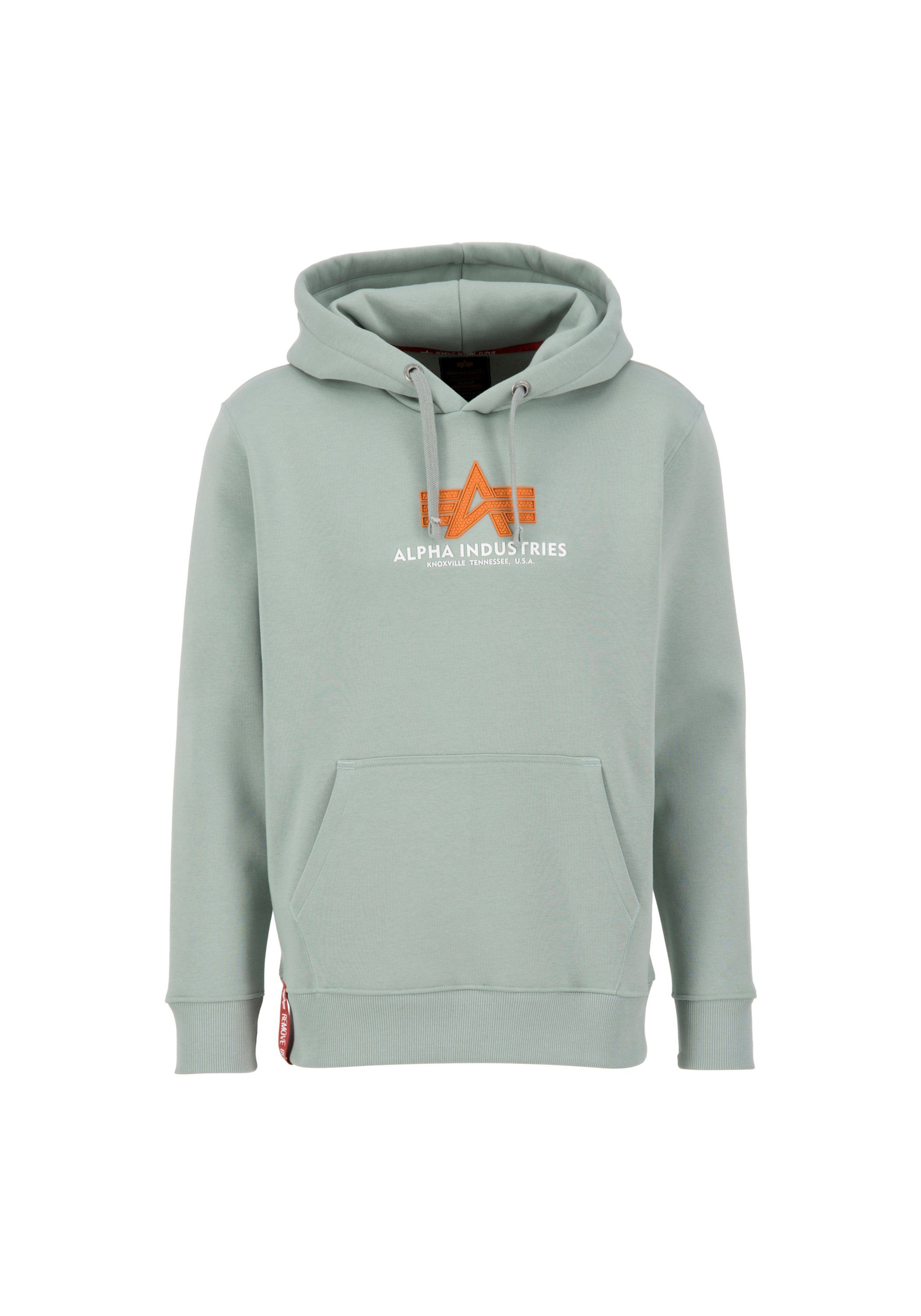 Alpha Industries Hoodie Alpha Industries Men - Hoodies Basic Hoodie Rubber heren sweaters maat L groen