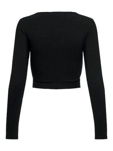 Only Shirt met ronde hals ONLNIKITA L/S TOP JRS