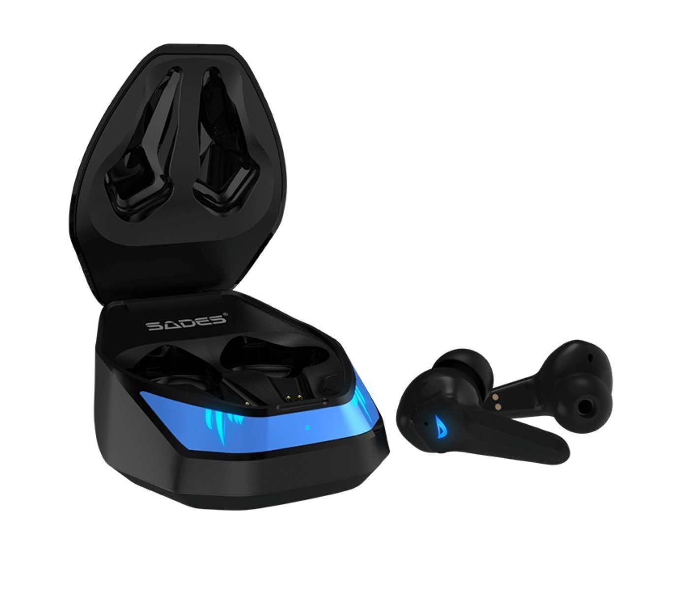 Sades In-ear-oordopjes Wings 200 TW-S02 draadloos, stereo, met microfoon, bluetooth 5.0, automatische koppeling